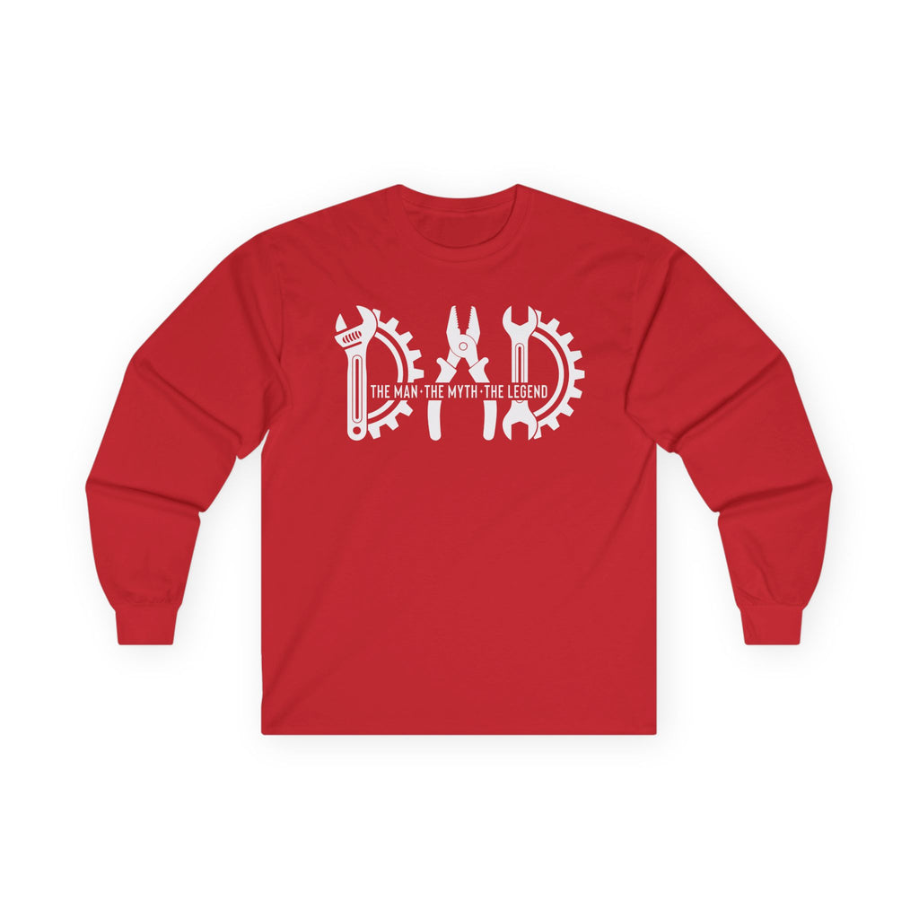 Handy Dad Cotton Long Sleeve Tee