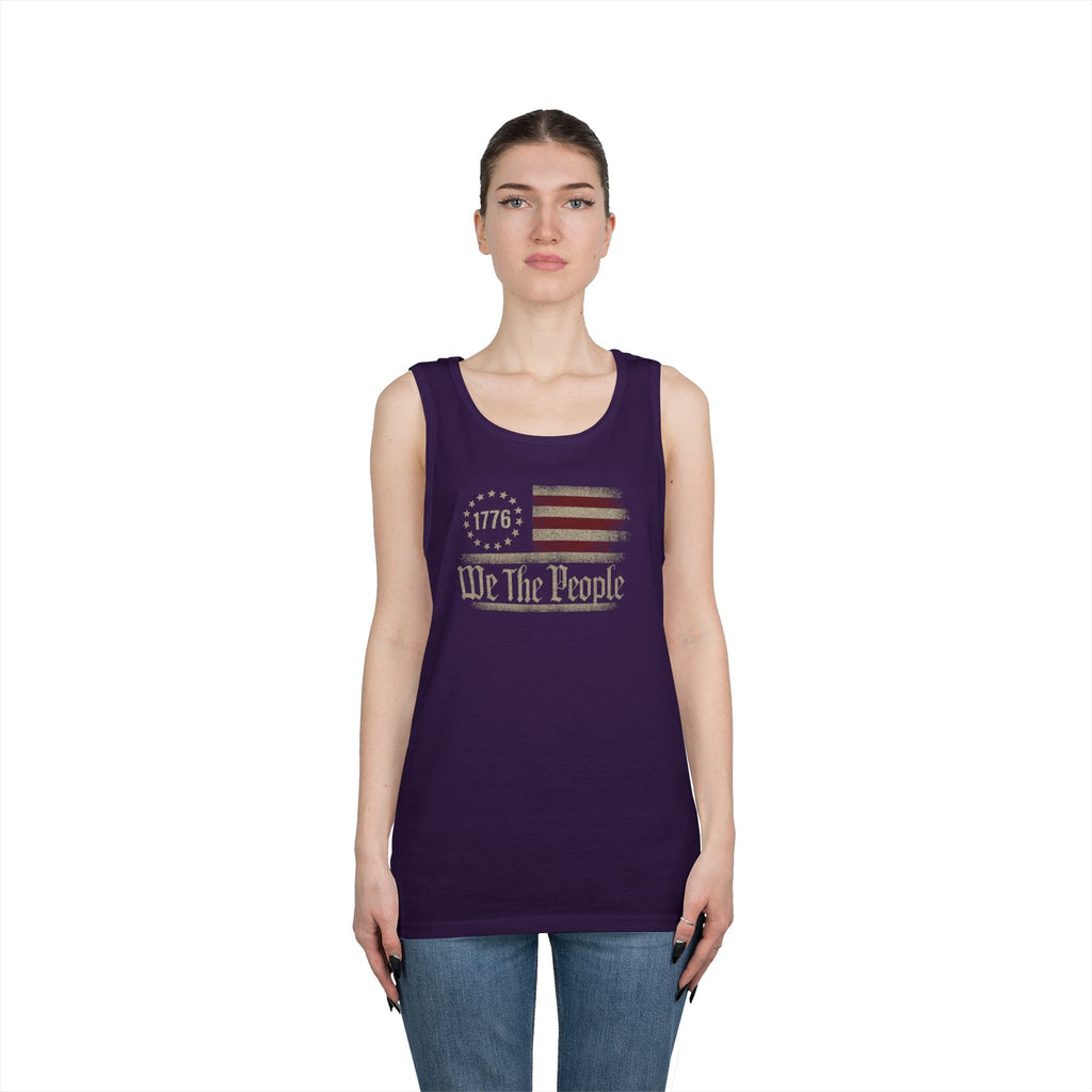 We The People Heavy Cotton Tank Top