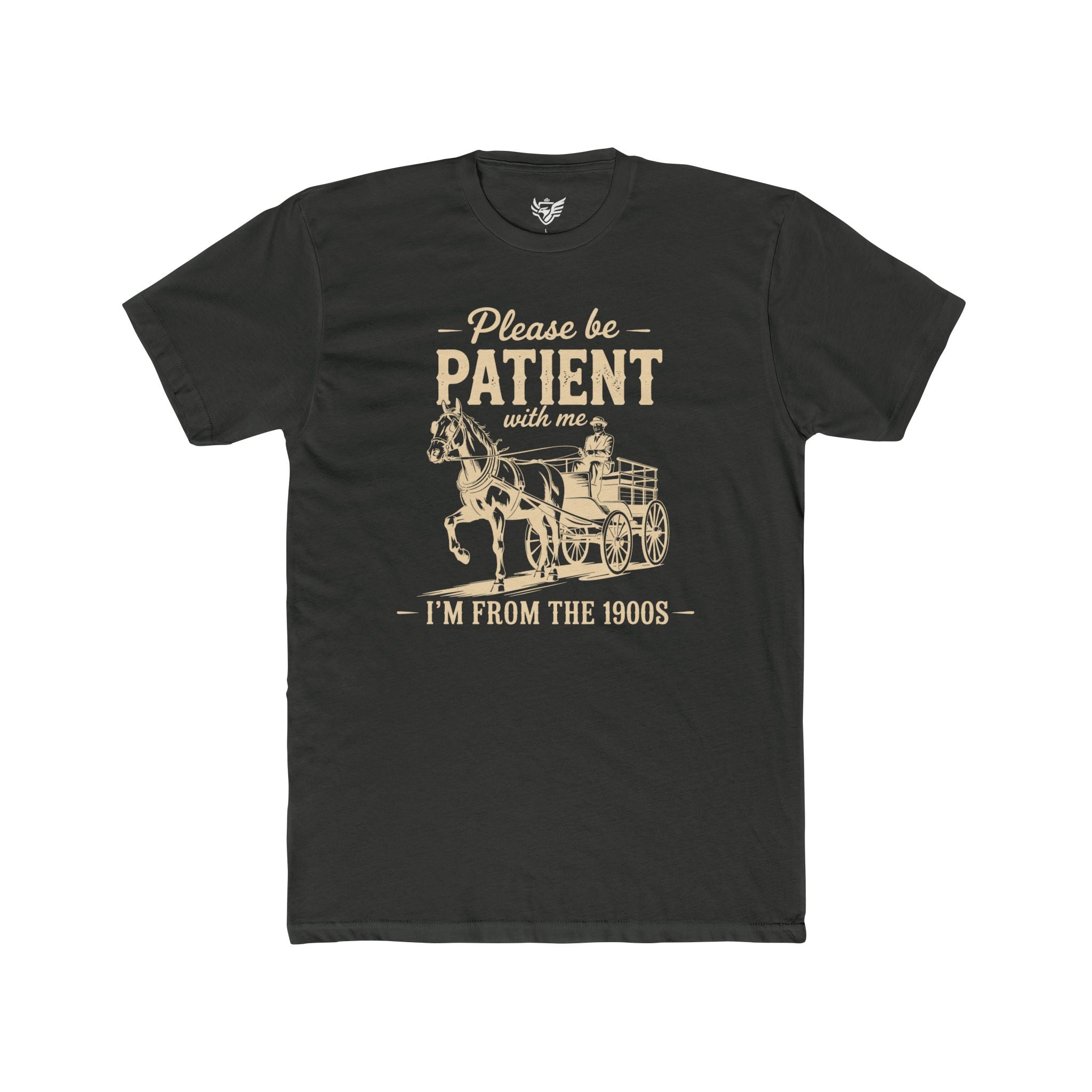 Please Be Patient With Me I'm From the 1900s Cotton Crew Tee