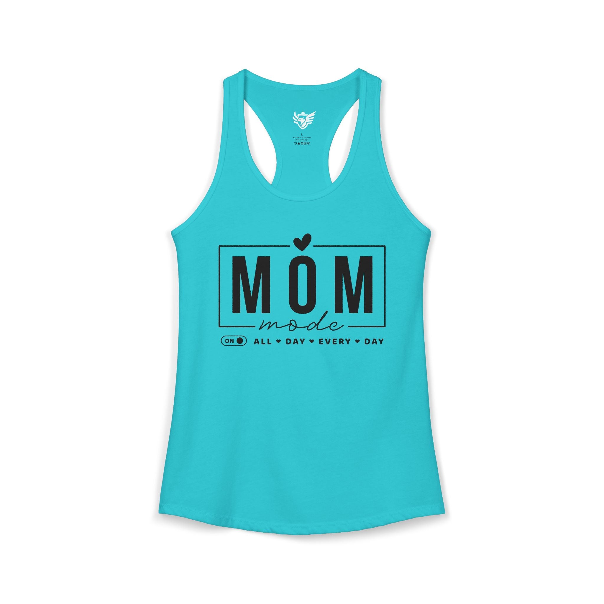 Mom Mode Ideal Racerback Tank
