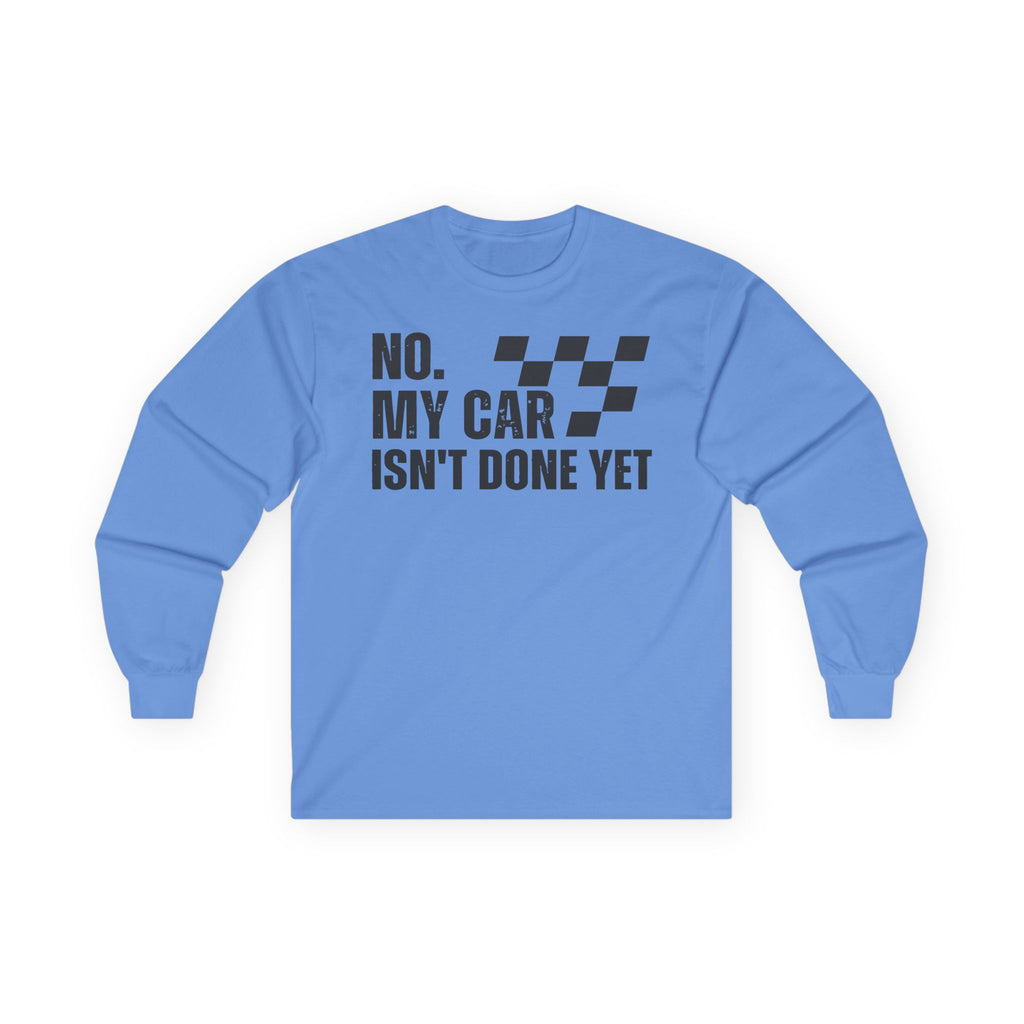 Unfinished Cotton Long Sleeve Tee