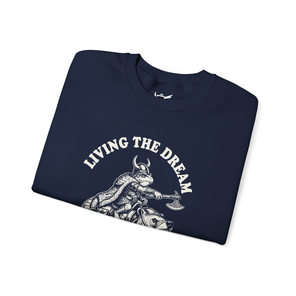 Living The Dream Heavy Blend™ Crewneck Sweatshirt