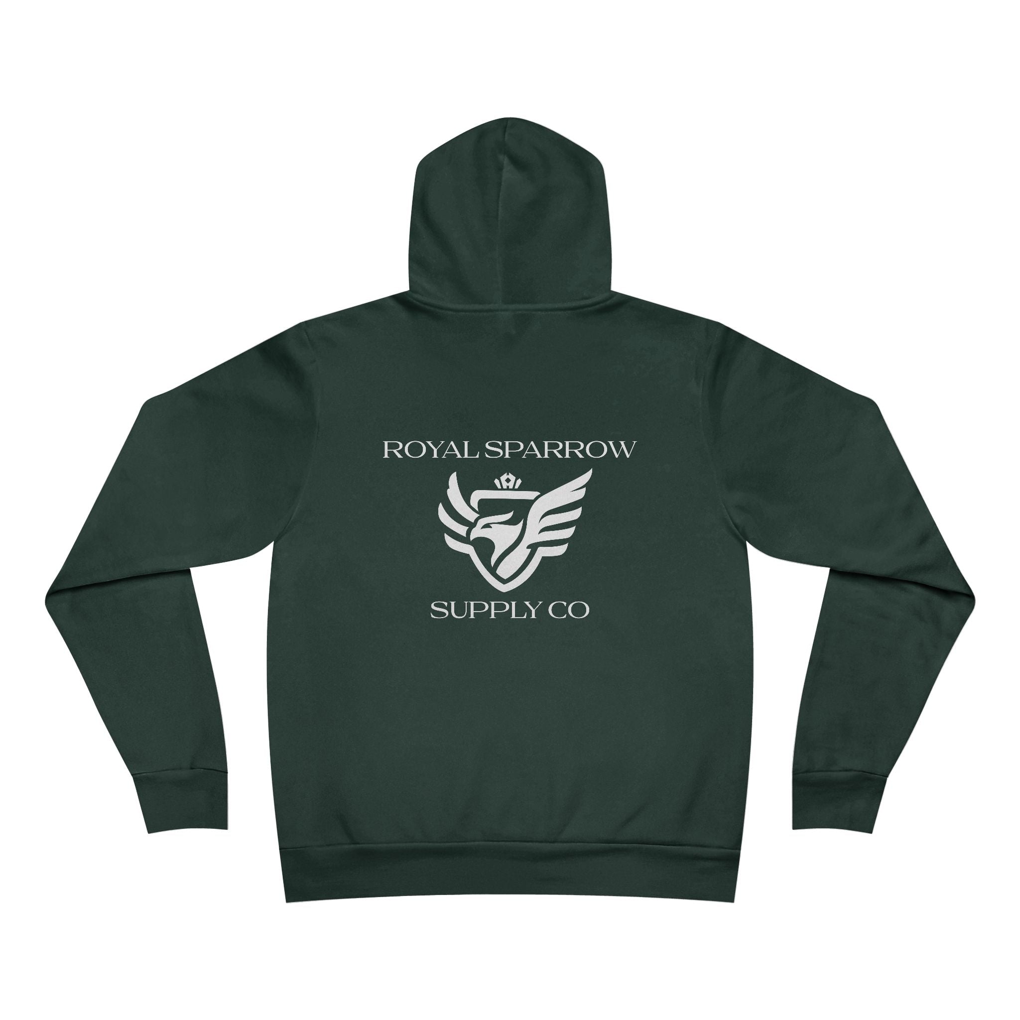 Royal Sparrow Sponge Fleece Pullover Hoodie