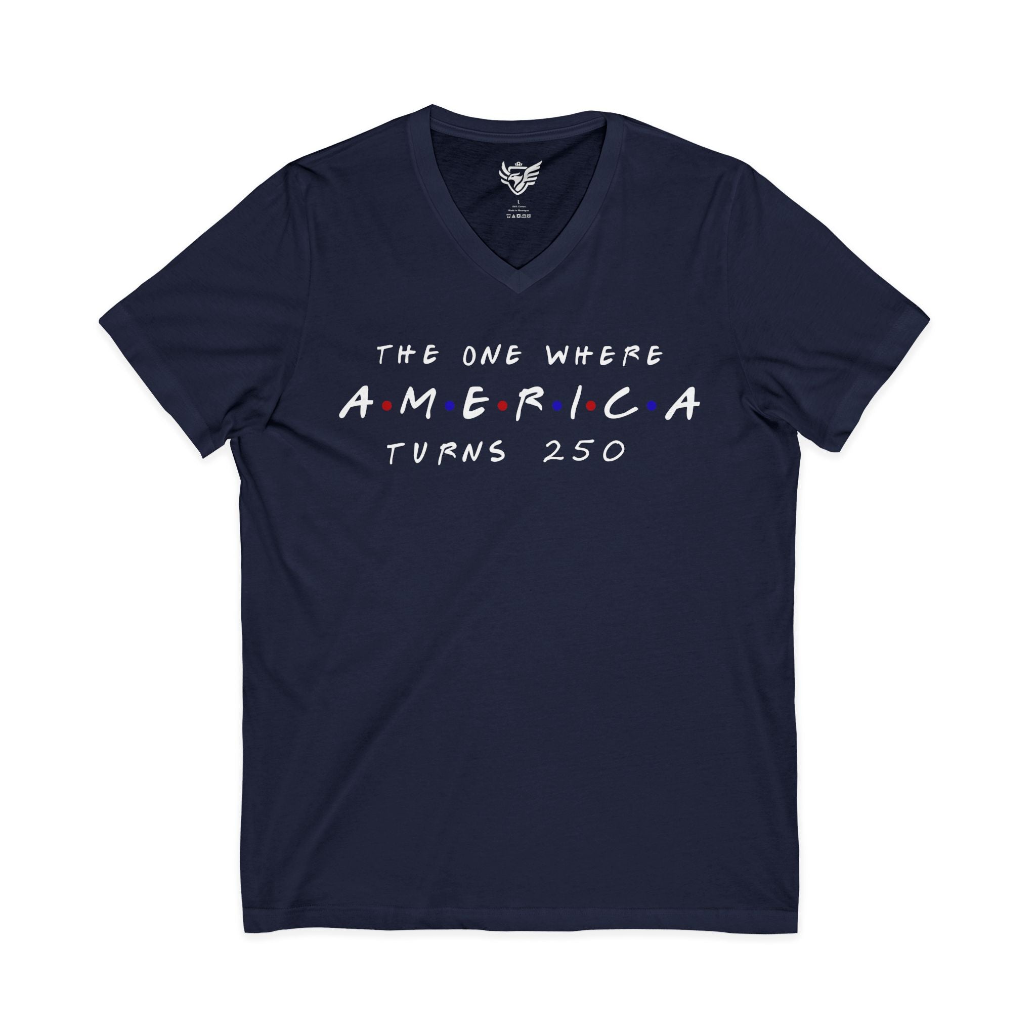 The One Where Jersey Short Sleeve V-Neck Tee