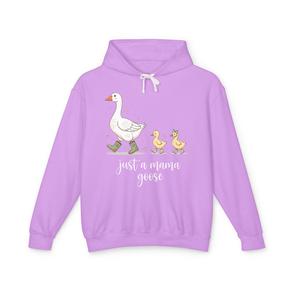 Just A Momma Goose Lightweight Hooded Sweatshirt