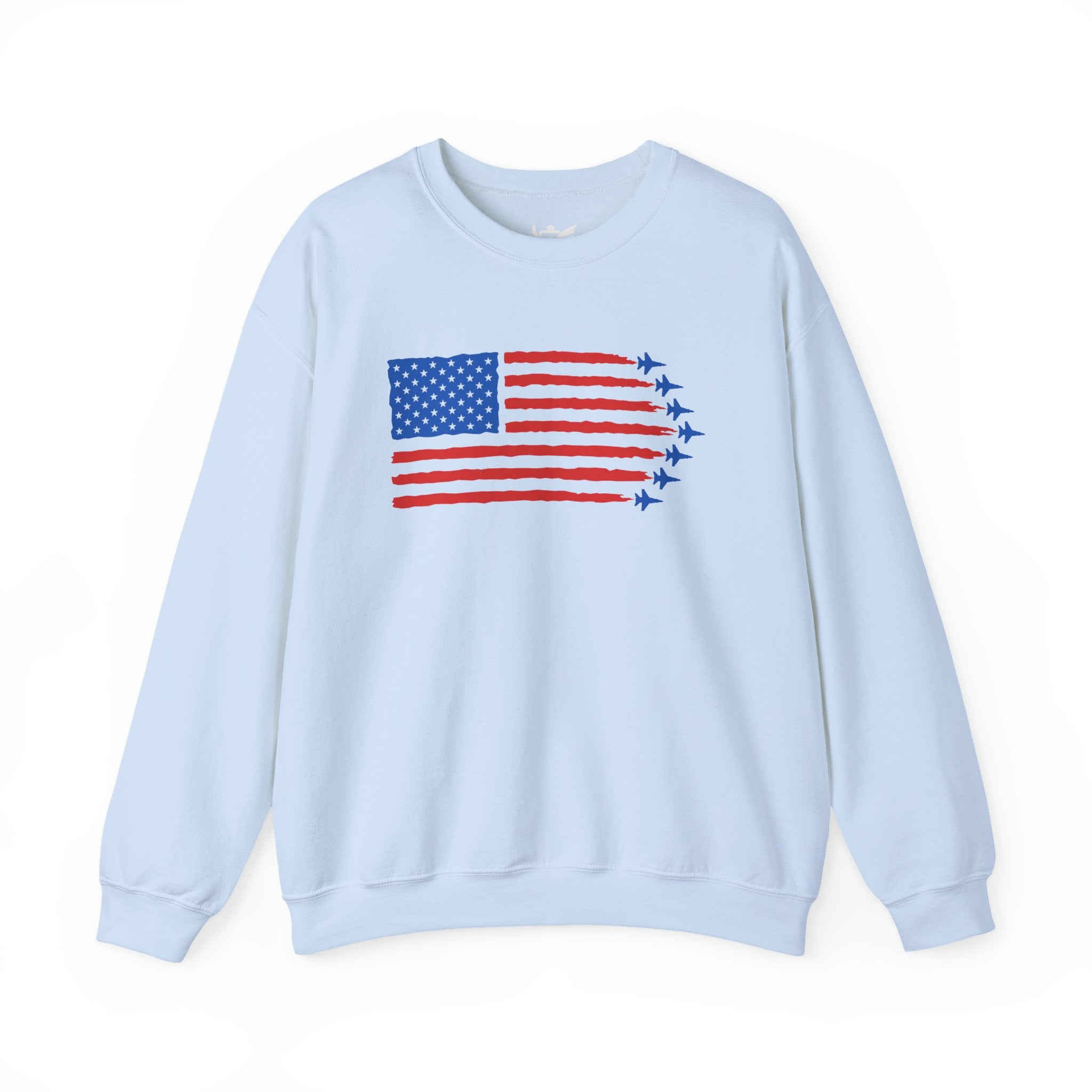 USA Jet Flag Heavy Blend™ Crewneck Sweatshirt