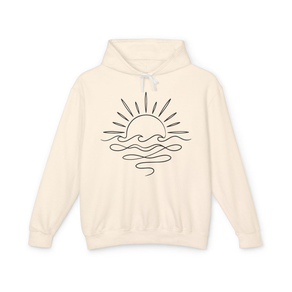 Sunny Sea Lightweight Hooded Sweatshirt