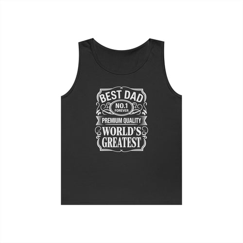 Bourbon Dad Heavy Cotton Tank Top