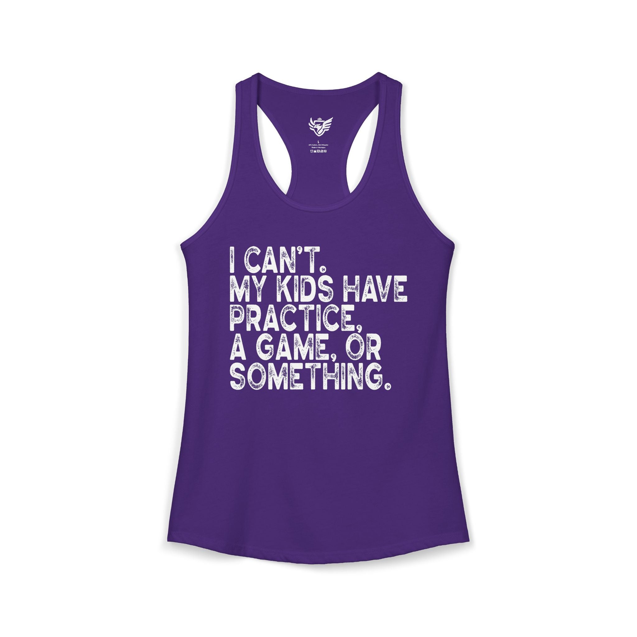 Busy Parents Ideal Racerback Tank