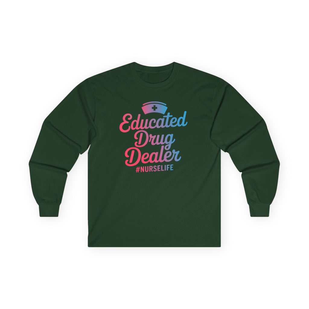 Educated Cotton Long Sleeve Tee
