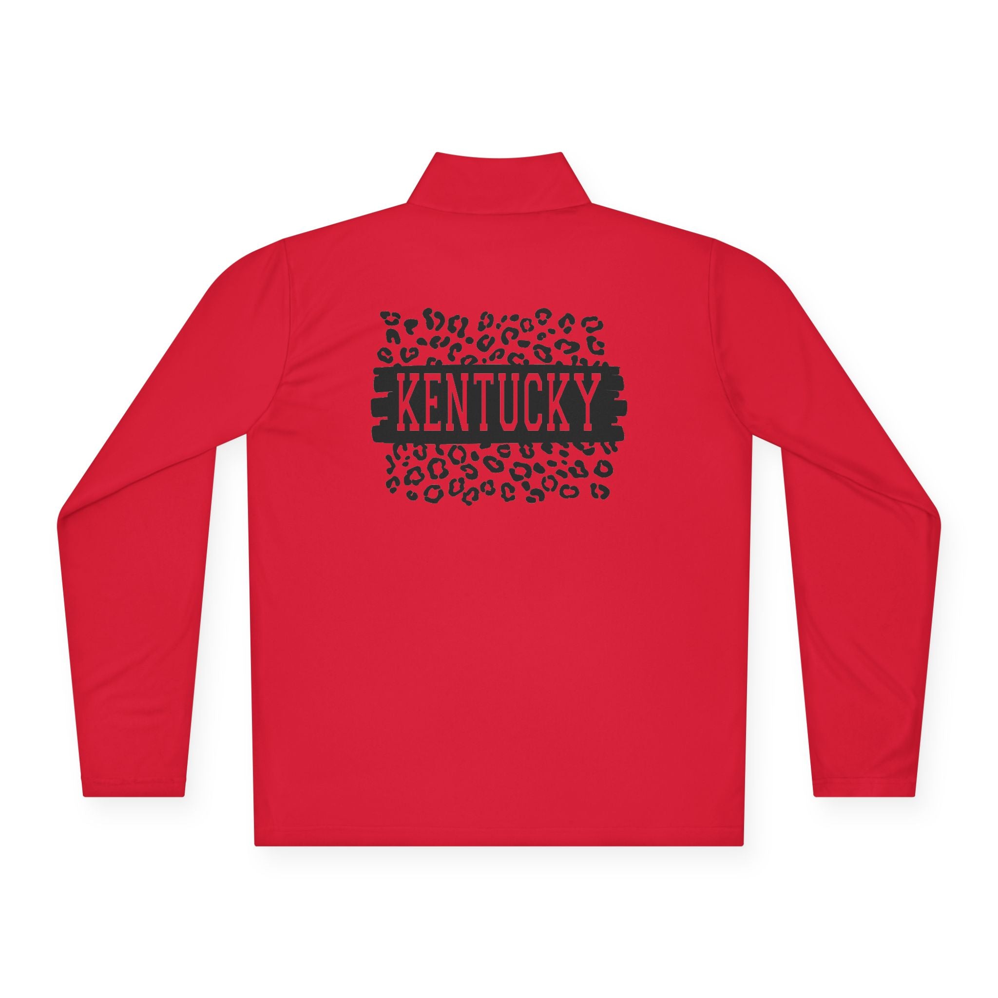 KY Leopard Unisex Quarter-Zip Pullover