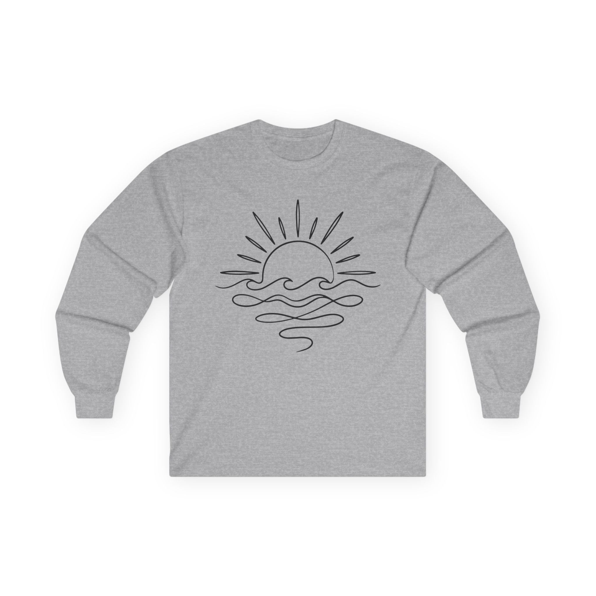Sunny Sea Cotton Long Sleeve Tee
