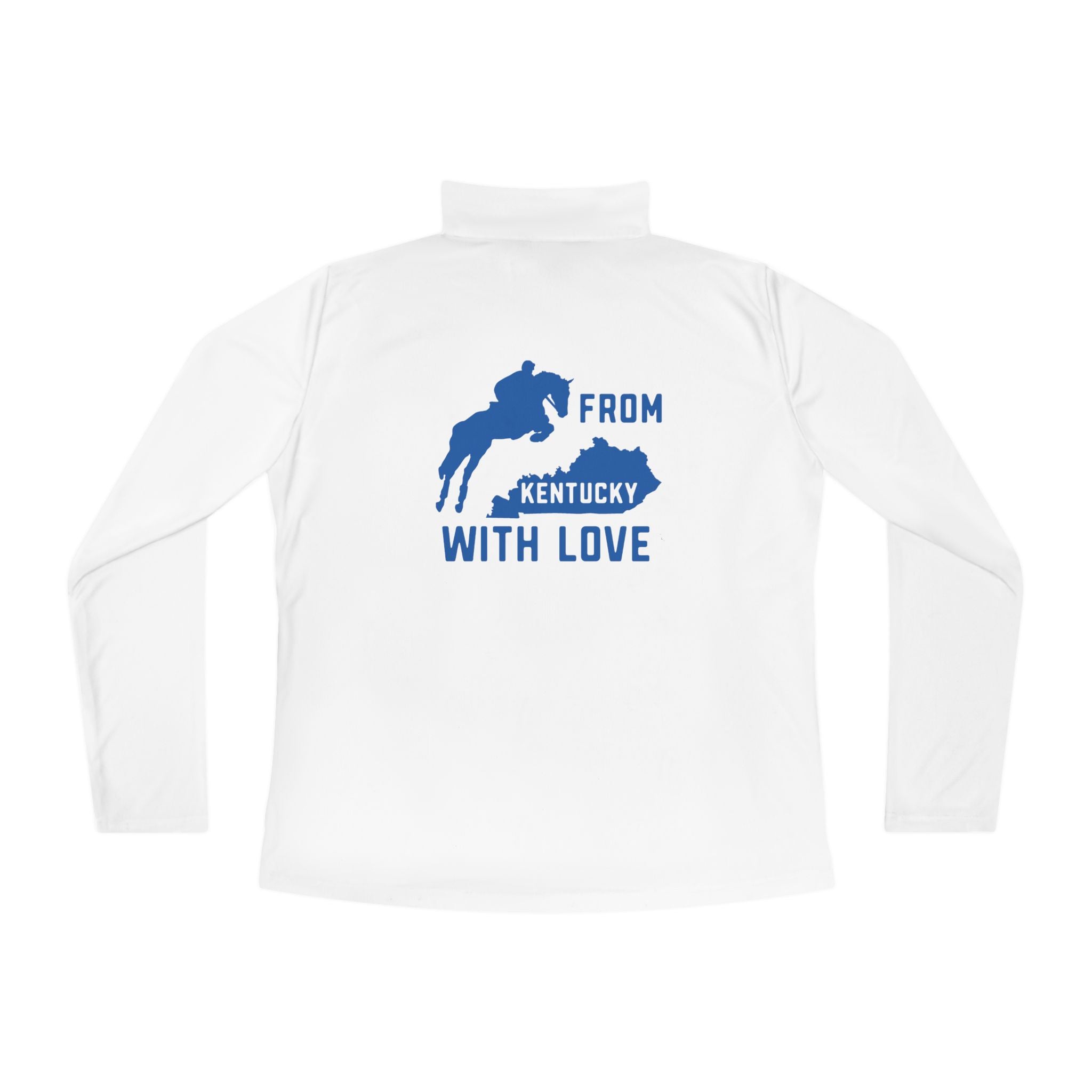 Ladies KY with Love Quarter-Zip Pullover