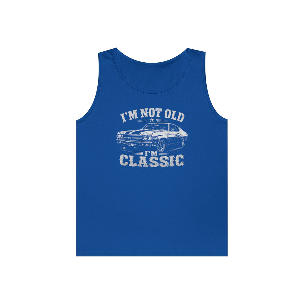 Not Old, Classic Heavy Cotton Tank Top