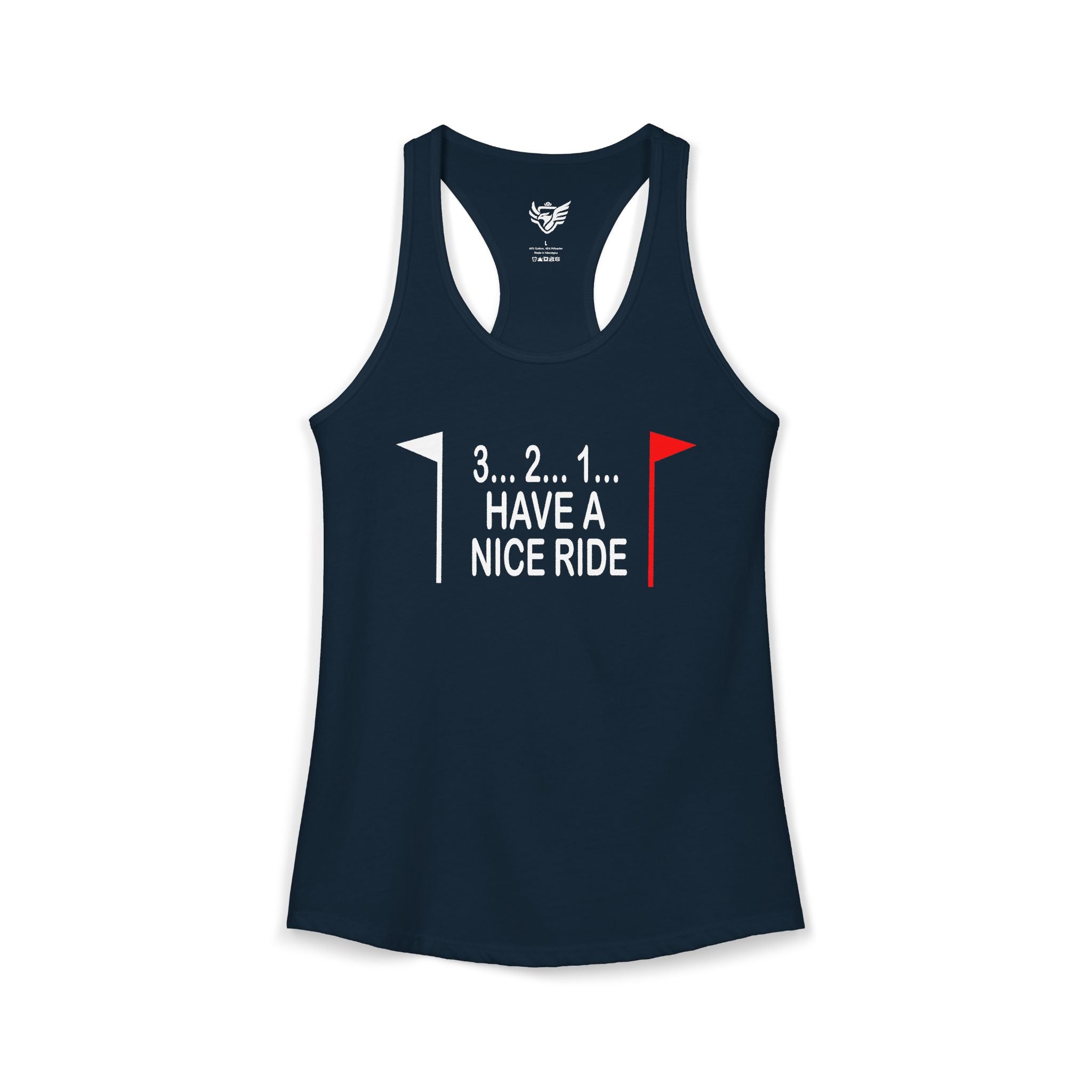 Have a Nice Ride Ideal Racerback Tank