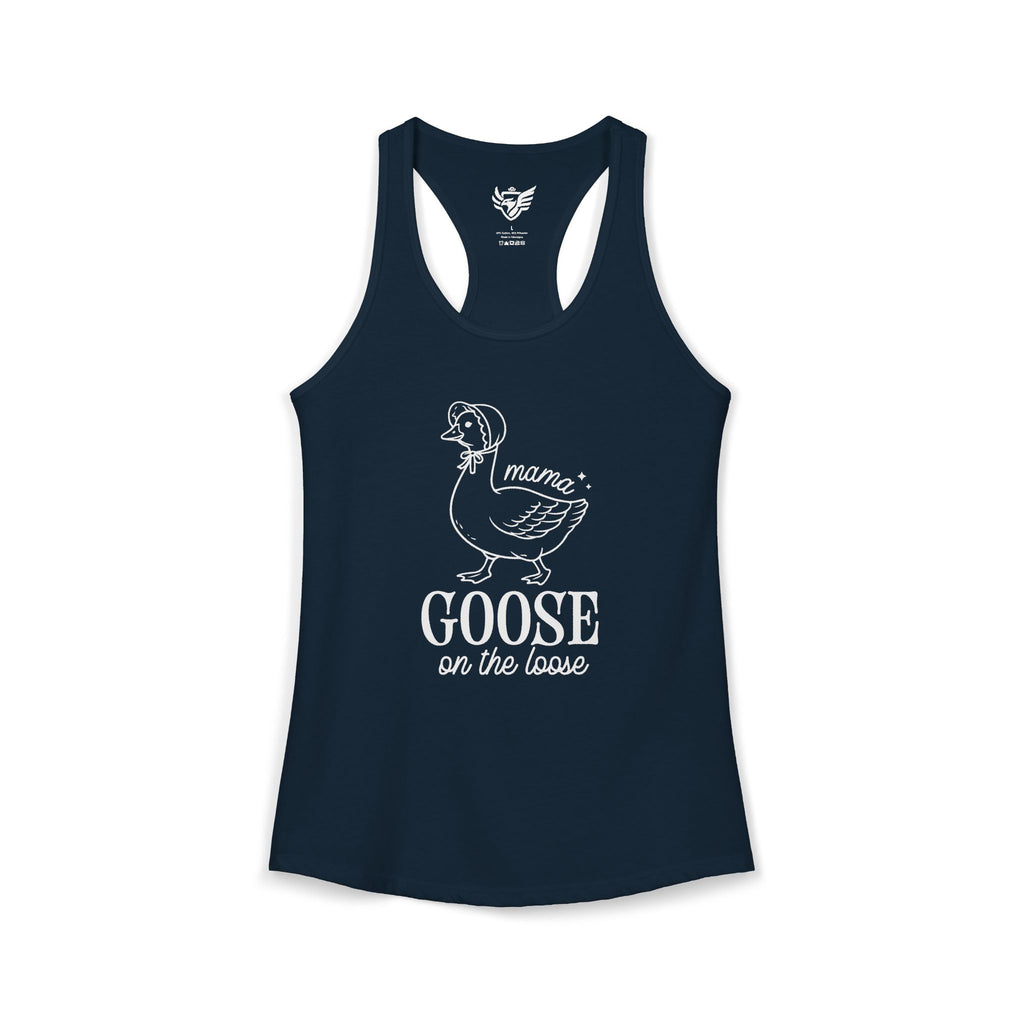 Mama Goose on the Loose Ideal Racerback Tank