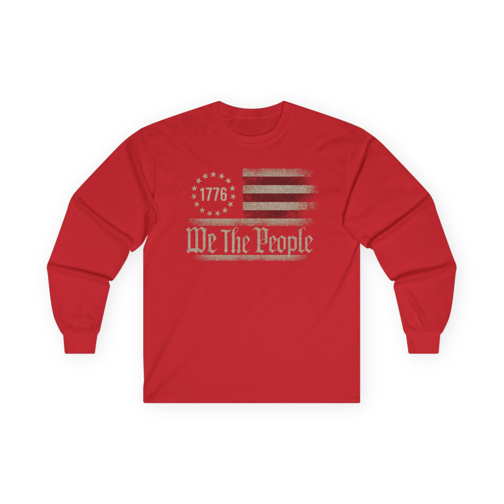 We The People Cotton Long Sleeve Tee