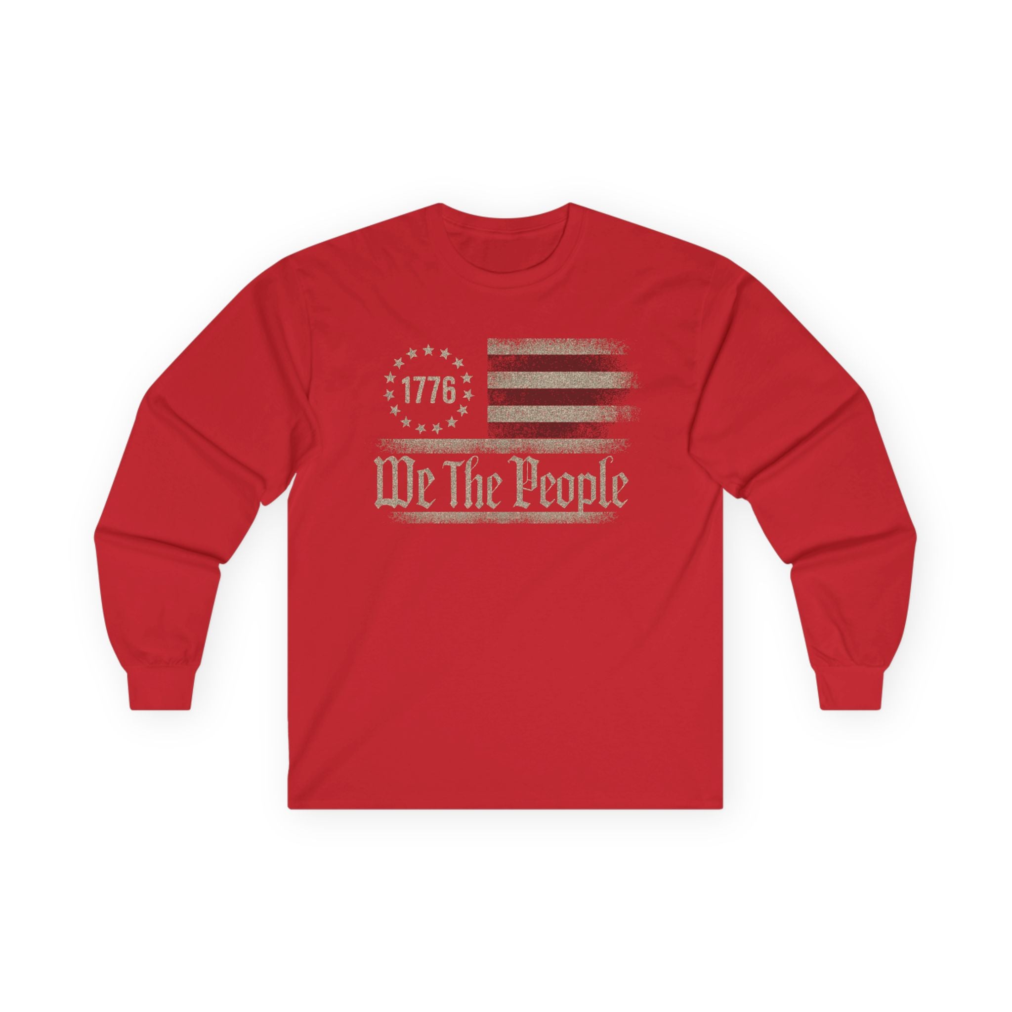 We The People Cotton Long Sleeve Tee