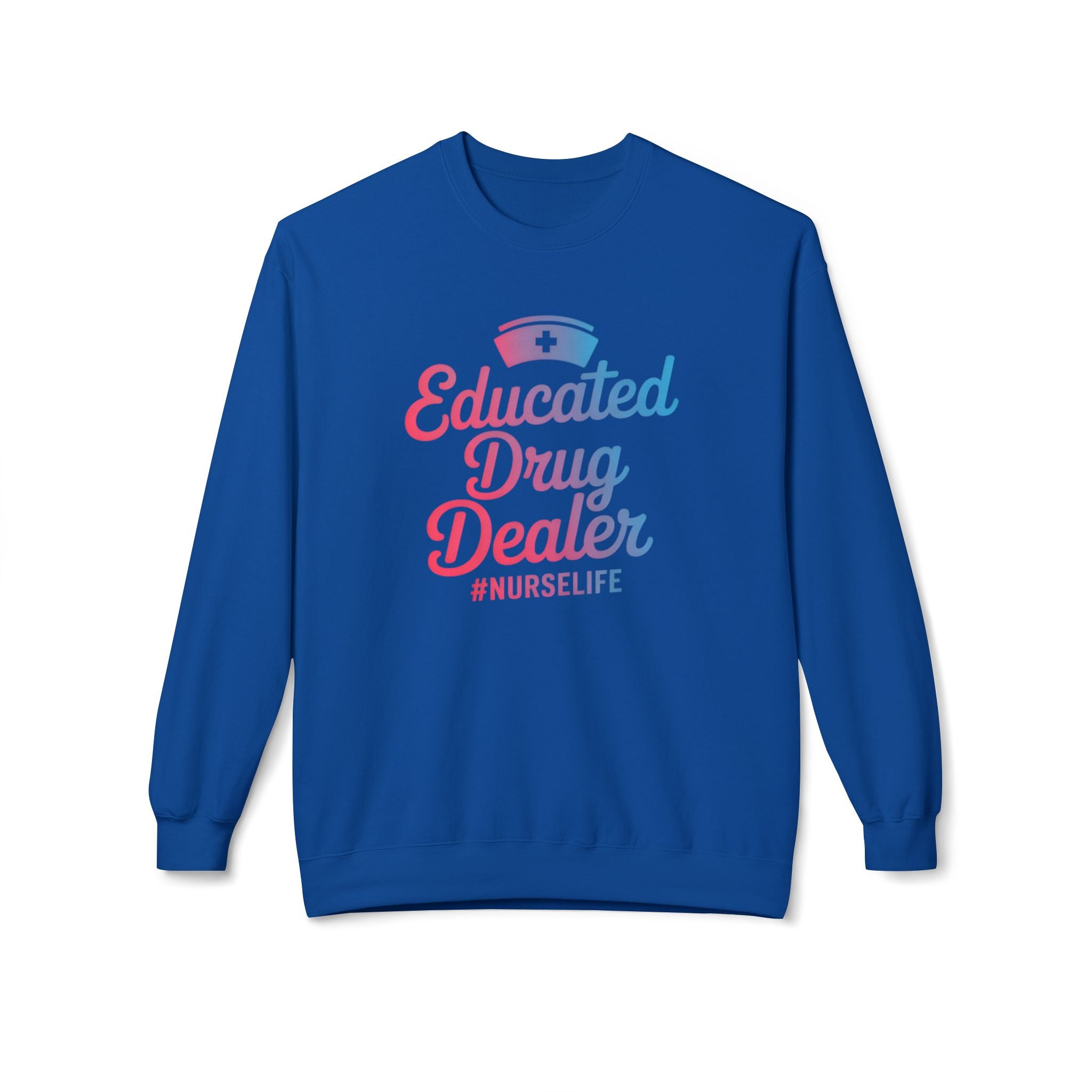 Educated Midweight Softstyle Fleece Crewneck Sweatshirt
