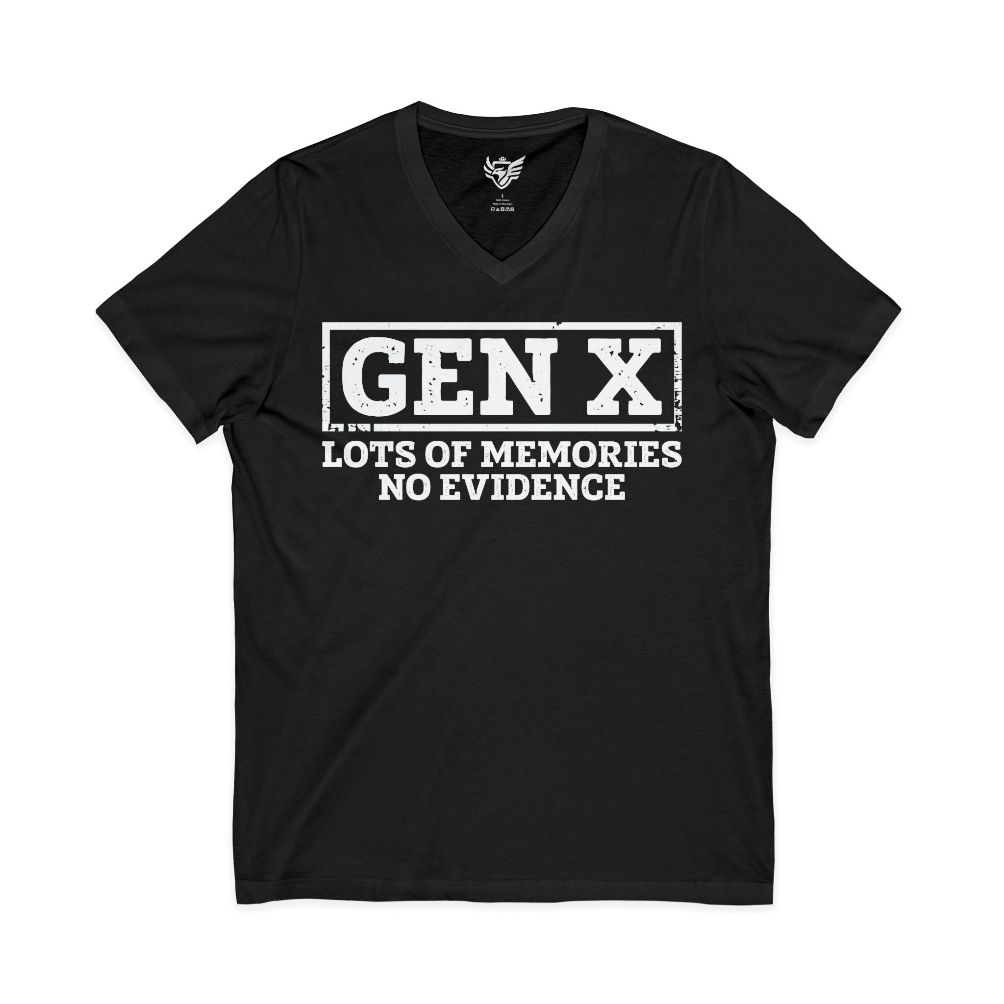 Gen X Jersey Short Sleeve V-Neck Tee