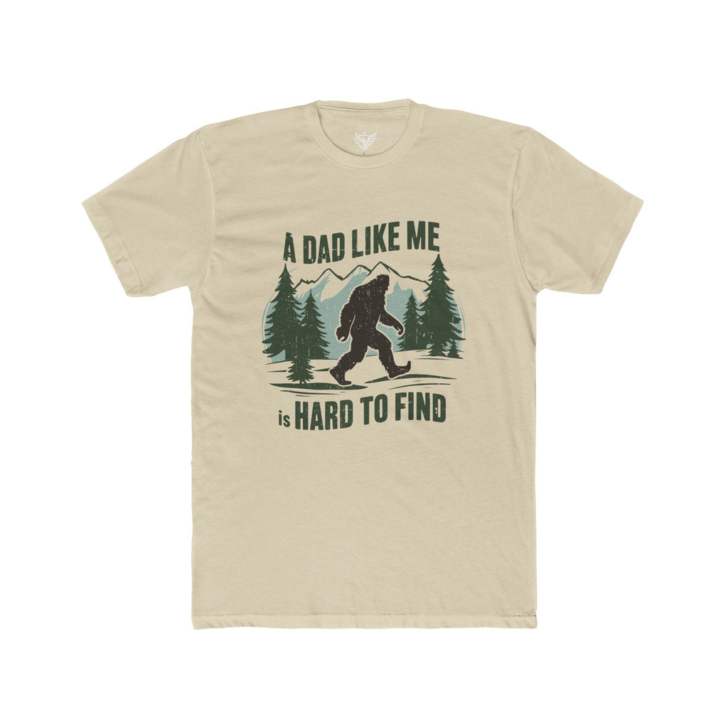 Hard to Find Dad Cotton Crew Tee