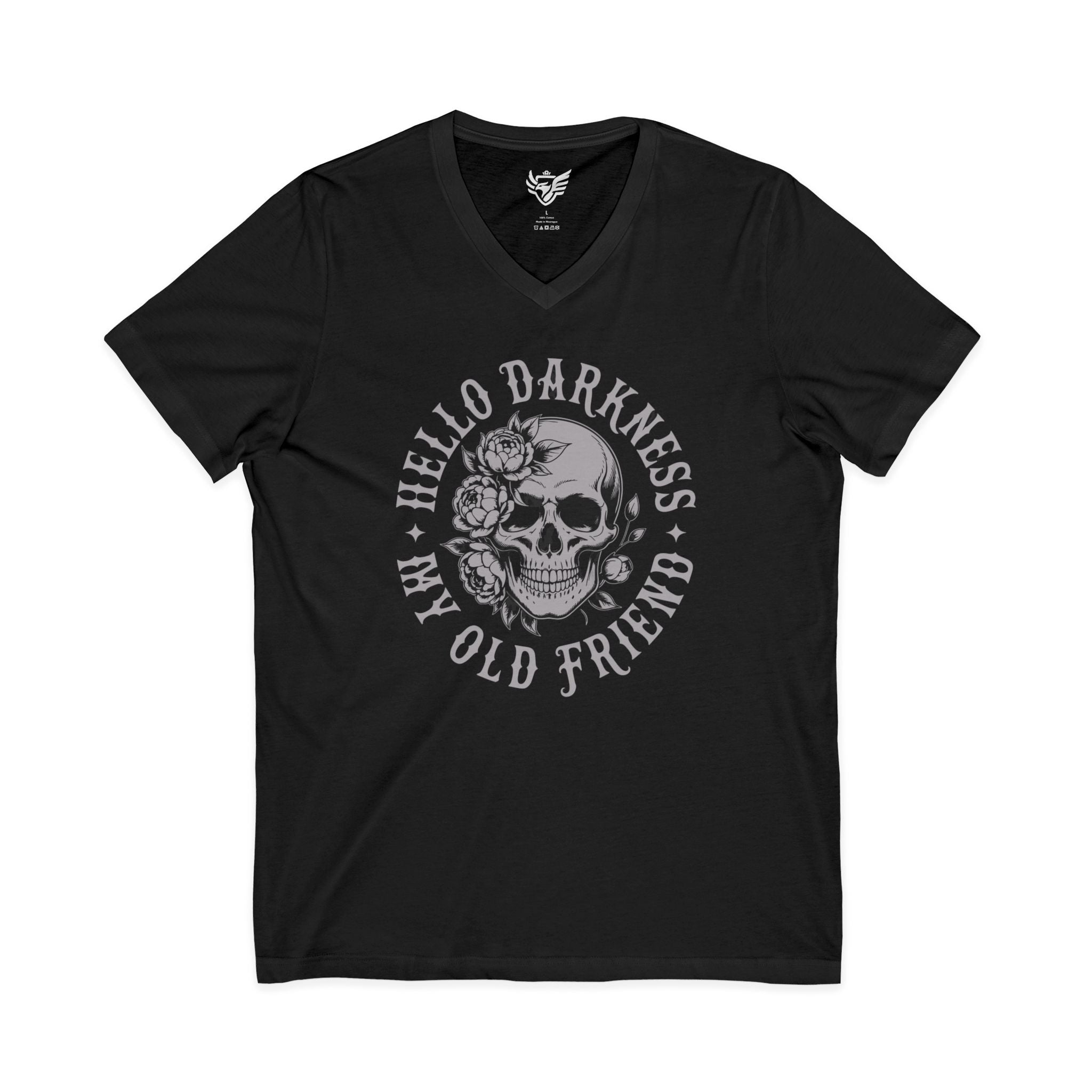 My Old Friend Jersey Short Sleeve V-Neck Tee