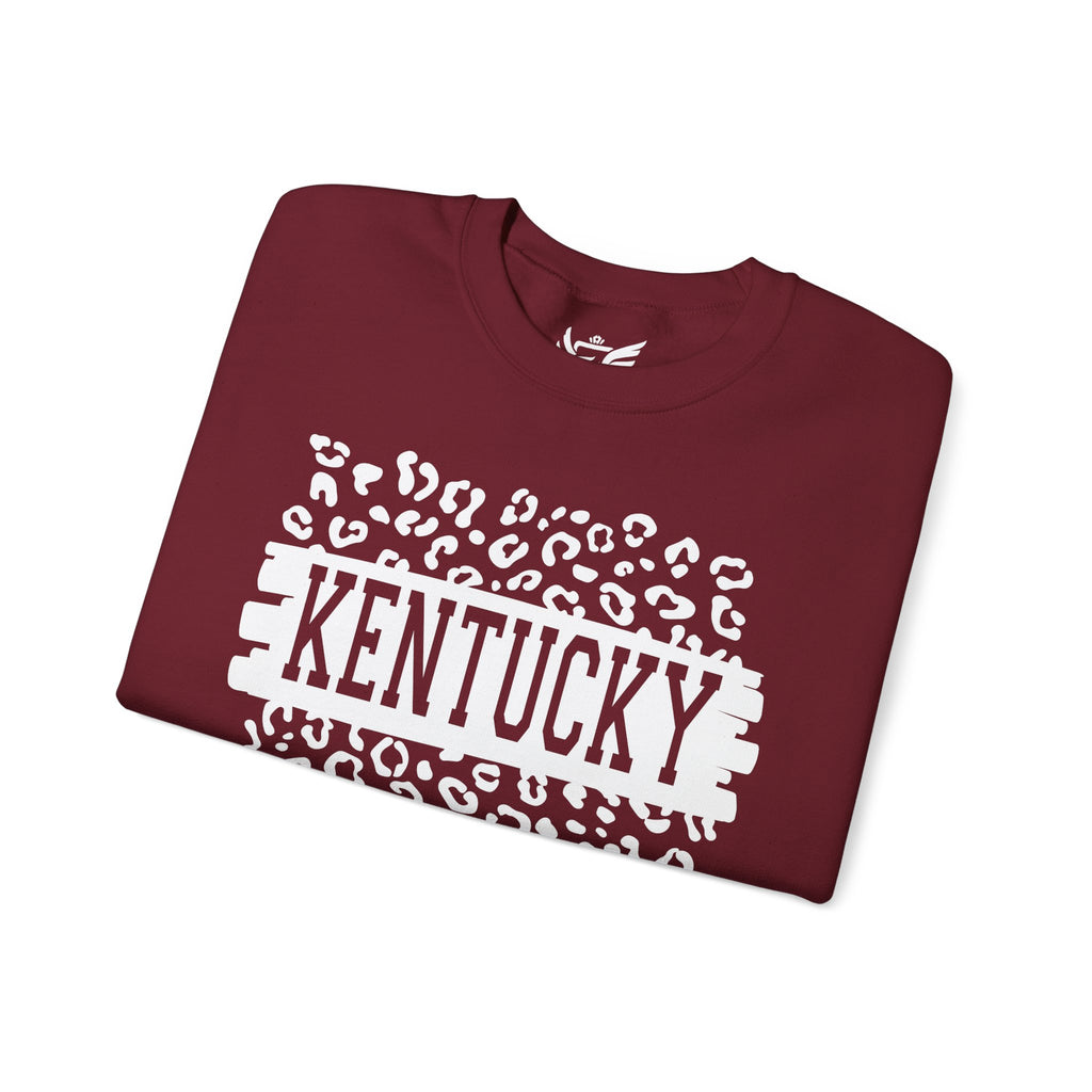 KY Leopard Heavy Blend™ Crewneck Sweatshirt