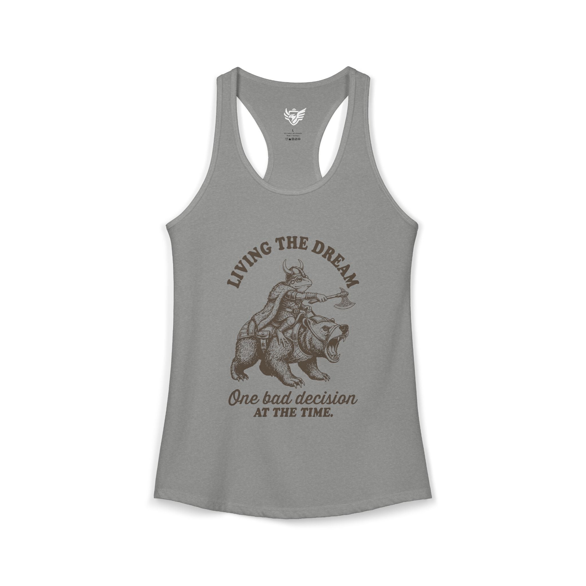 Living The Dream Ideal Racerback Tank