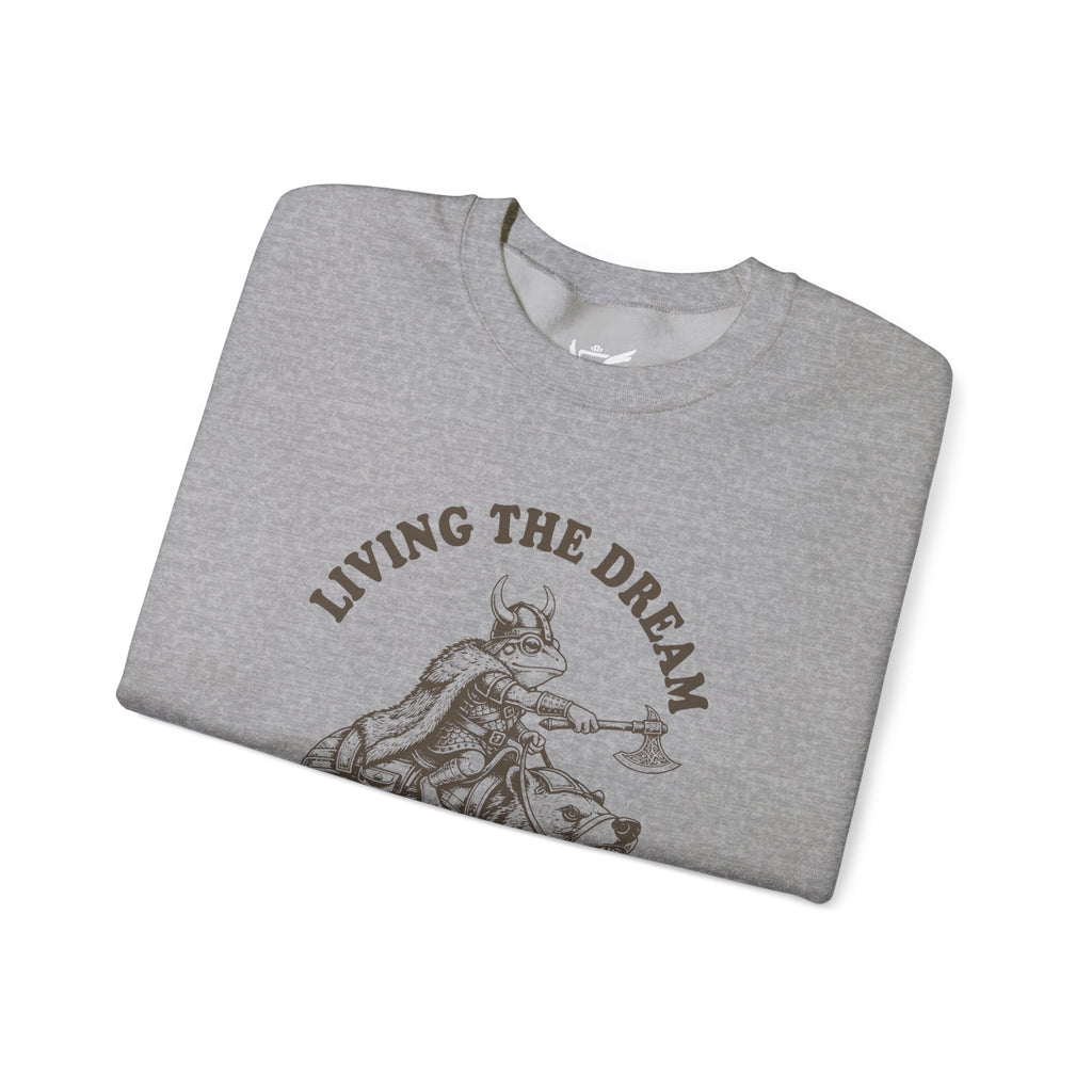 Living The Dream Heavy Blend™ Crewneck Sweatshirt