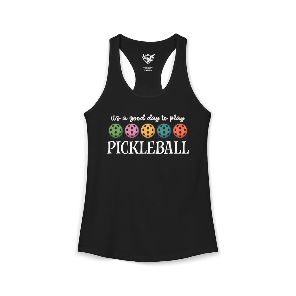Good Day Pickleball Ideal Racerback Tank