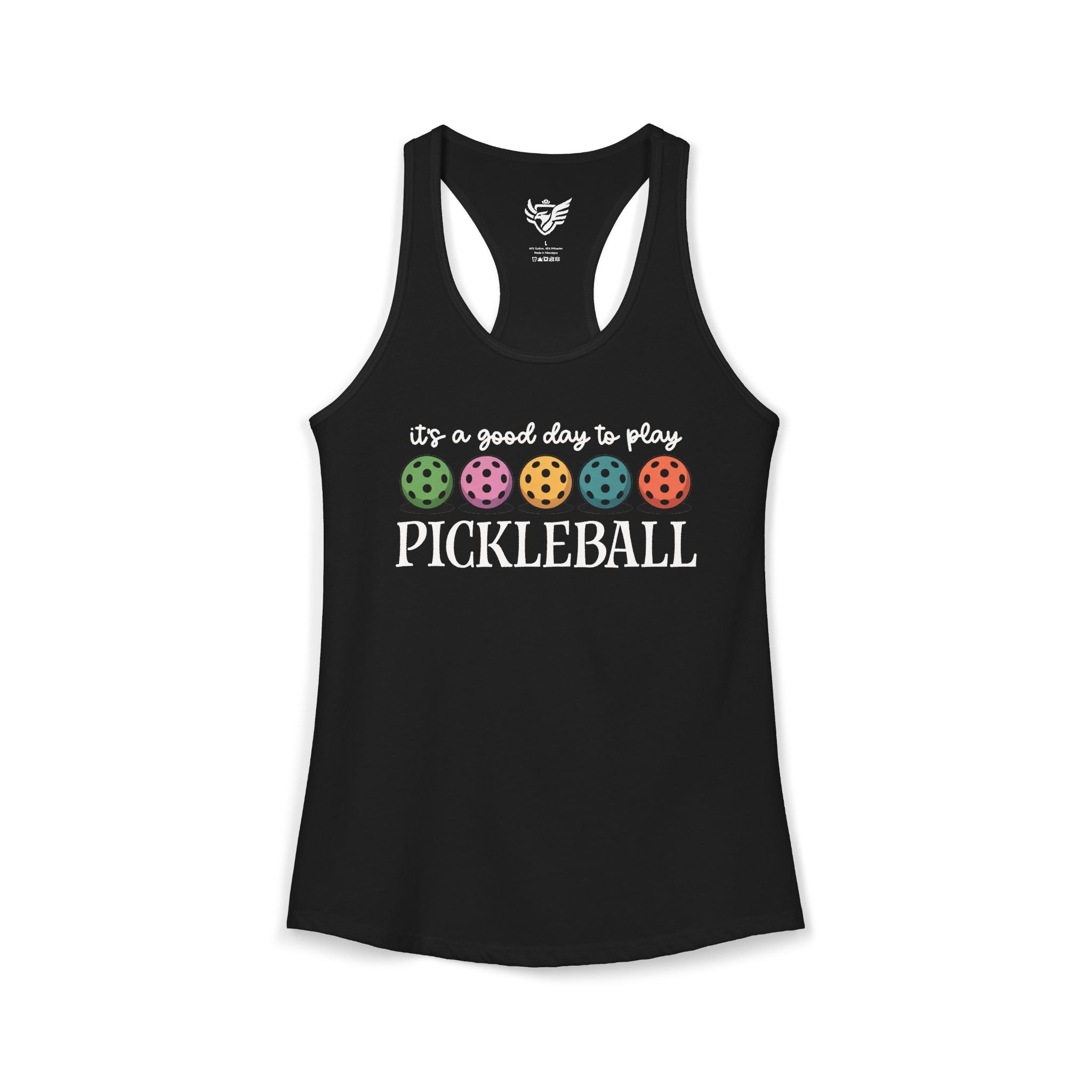 Good Day Pickleball Ideal Racerback Tank