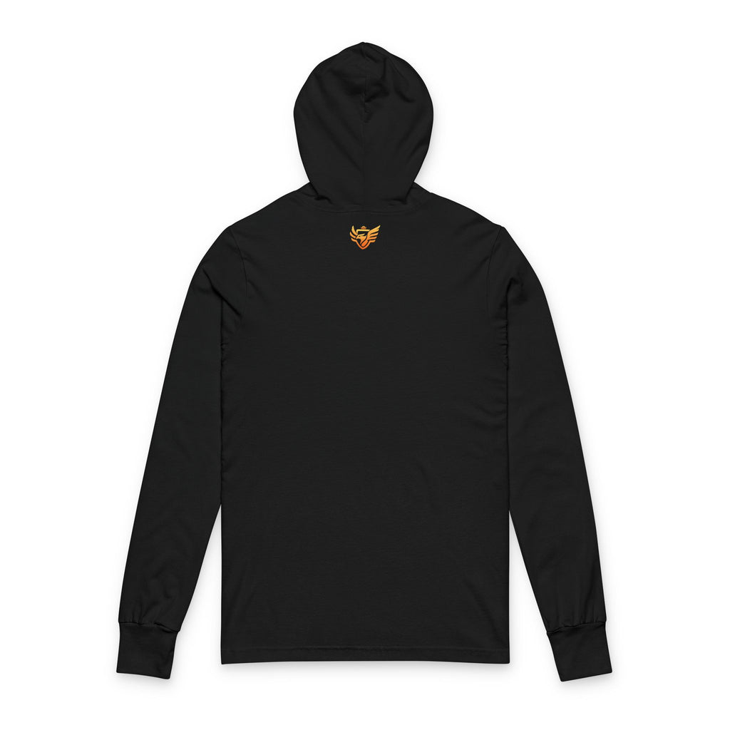 Royal Sparrow Hooded Long Sleeve Tee