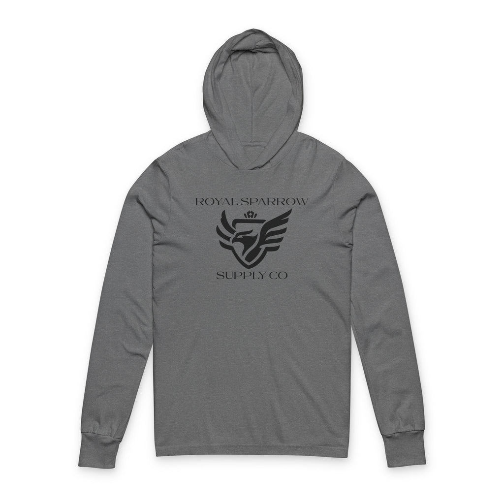 Royal Sparrow Hooded Long Sleeve Tee