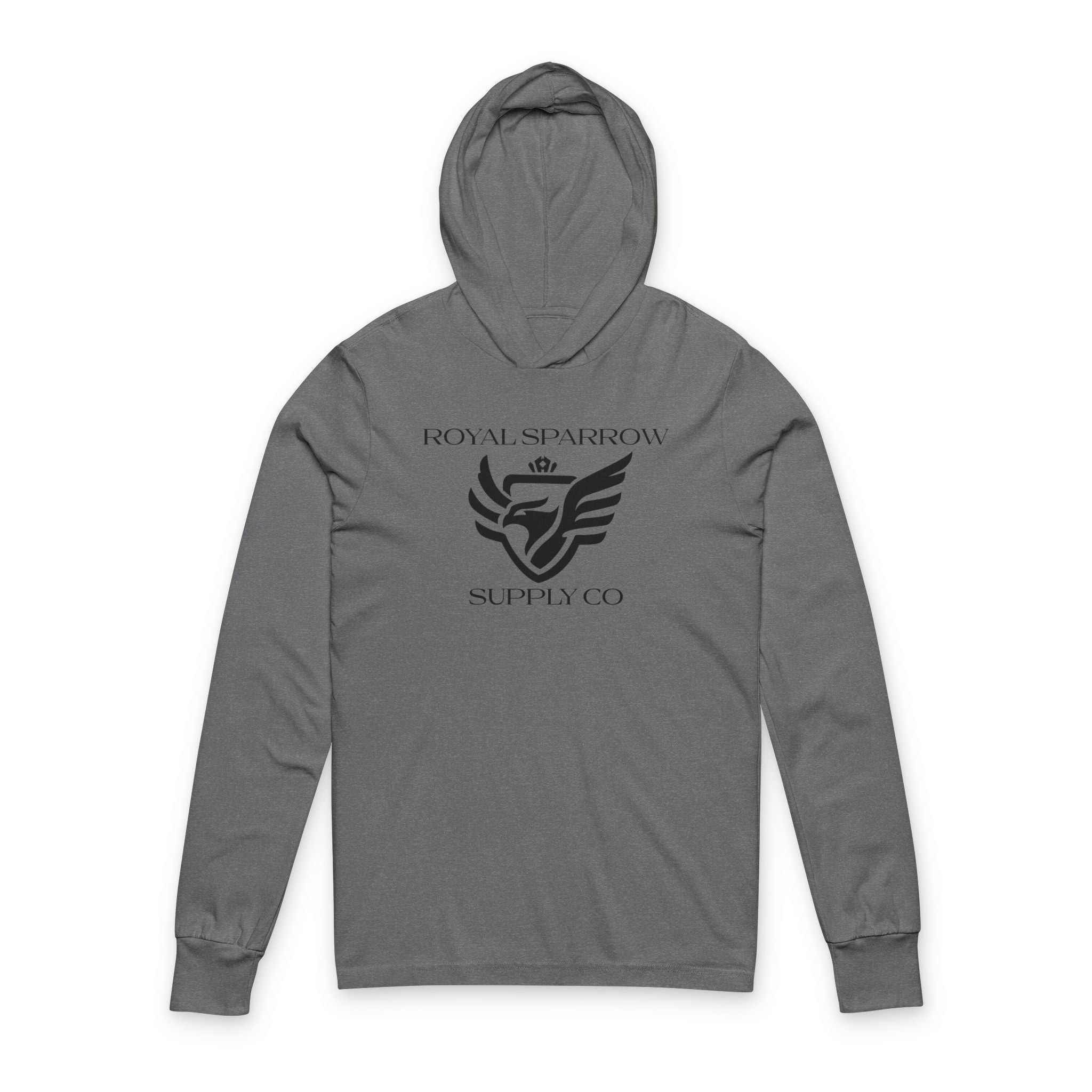 Royal Sparrow Hooded Long Sleeve Tee
