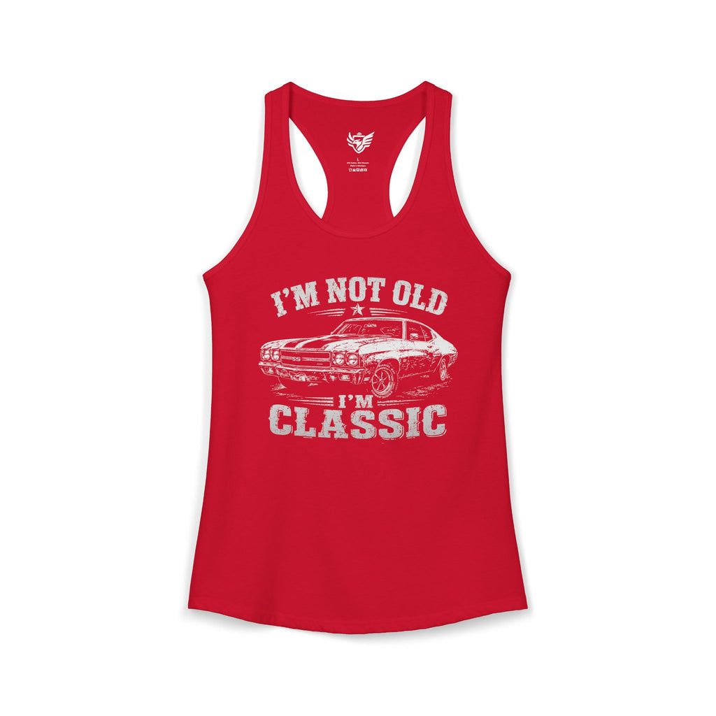 Not Old, Classic Ideal Racerback Tank
