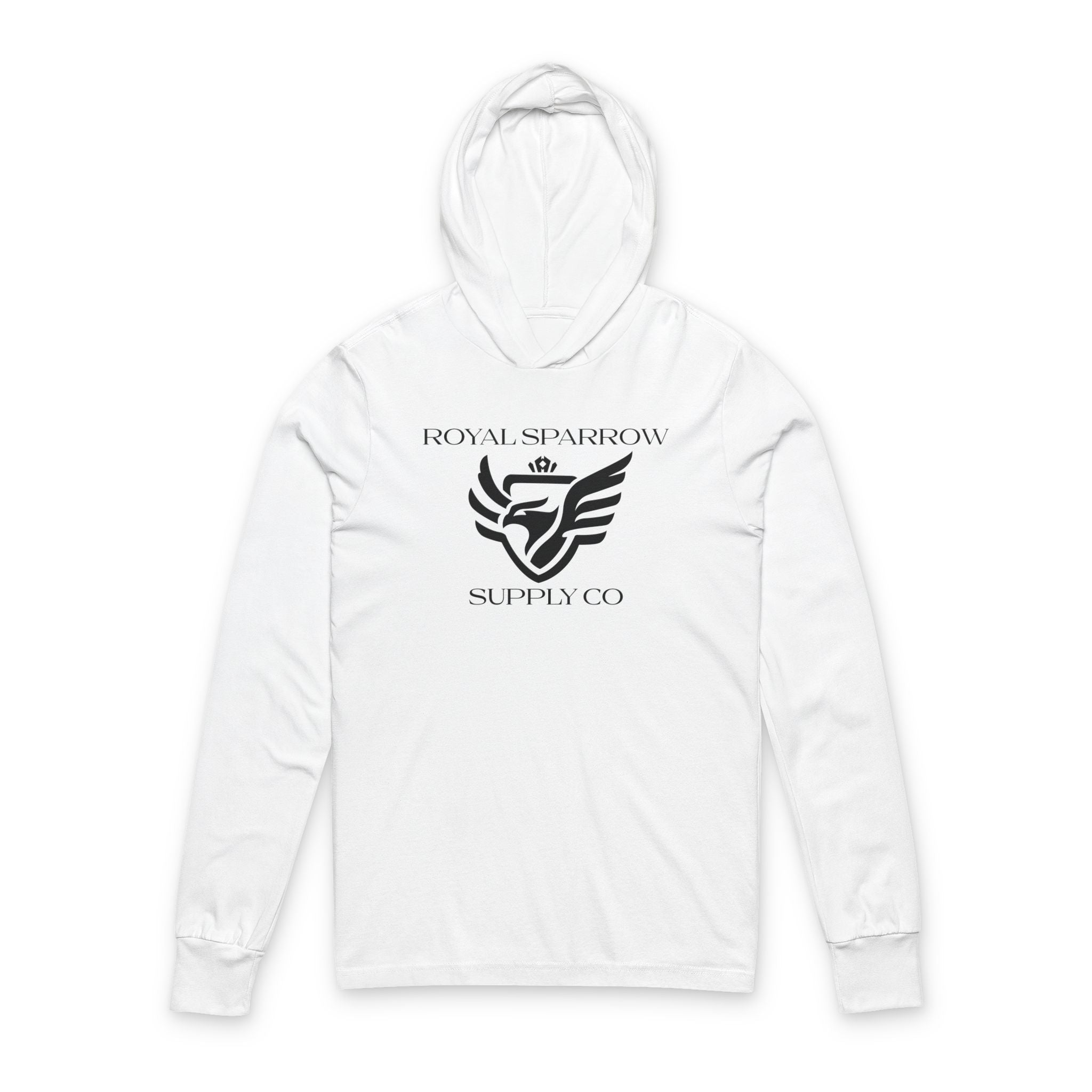 Royal Sparrow Hooded Long Sleeve Tee