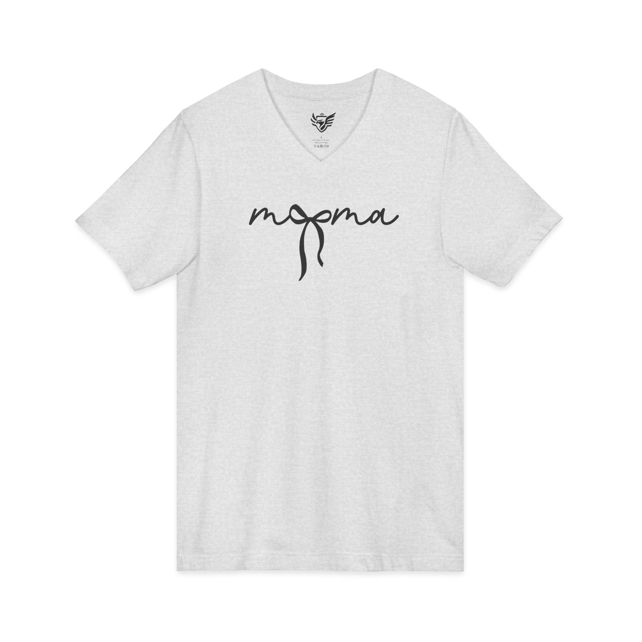Mother's Day Jersey Short Sleeve V-Neck Tee