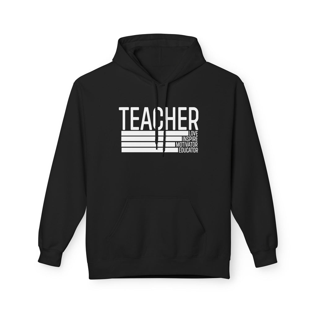 Teacher Midweight Softstyle Fleece Hoodie