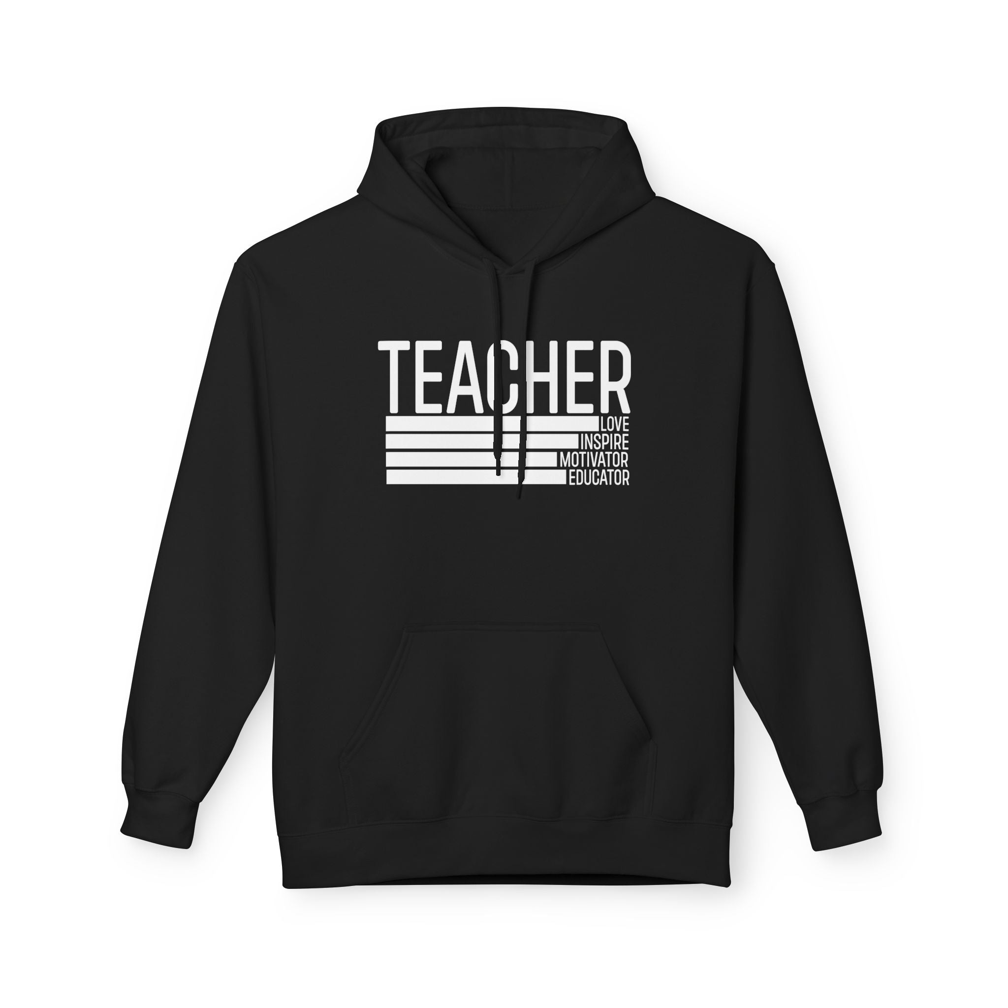Teacher Midweight Softstyle Fleece Hoodie