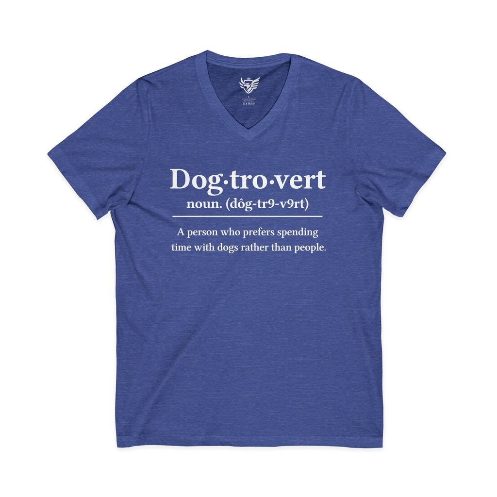 Dog-Tro-Vert Jersey Short Sleeve V-Neck Tee