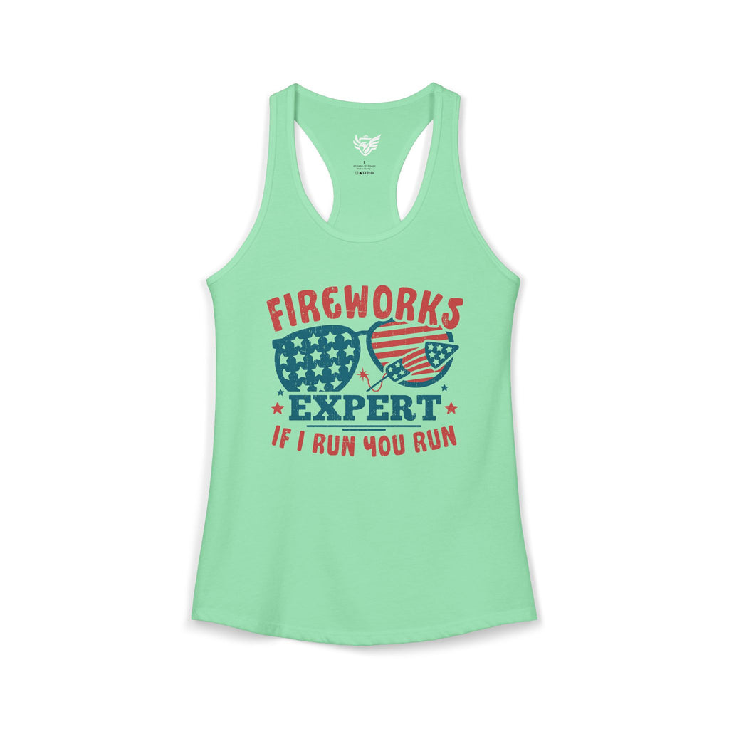 Fireworks Expert Ideal Racerback Tank