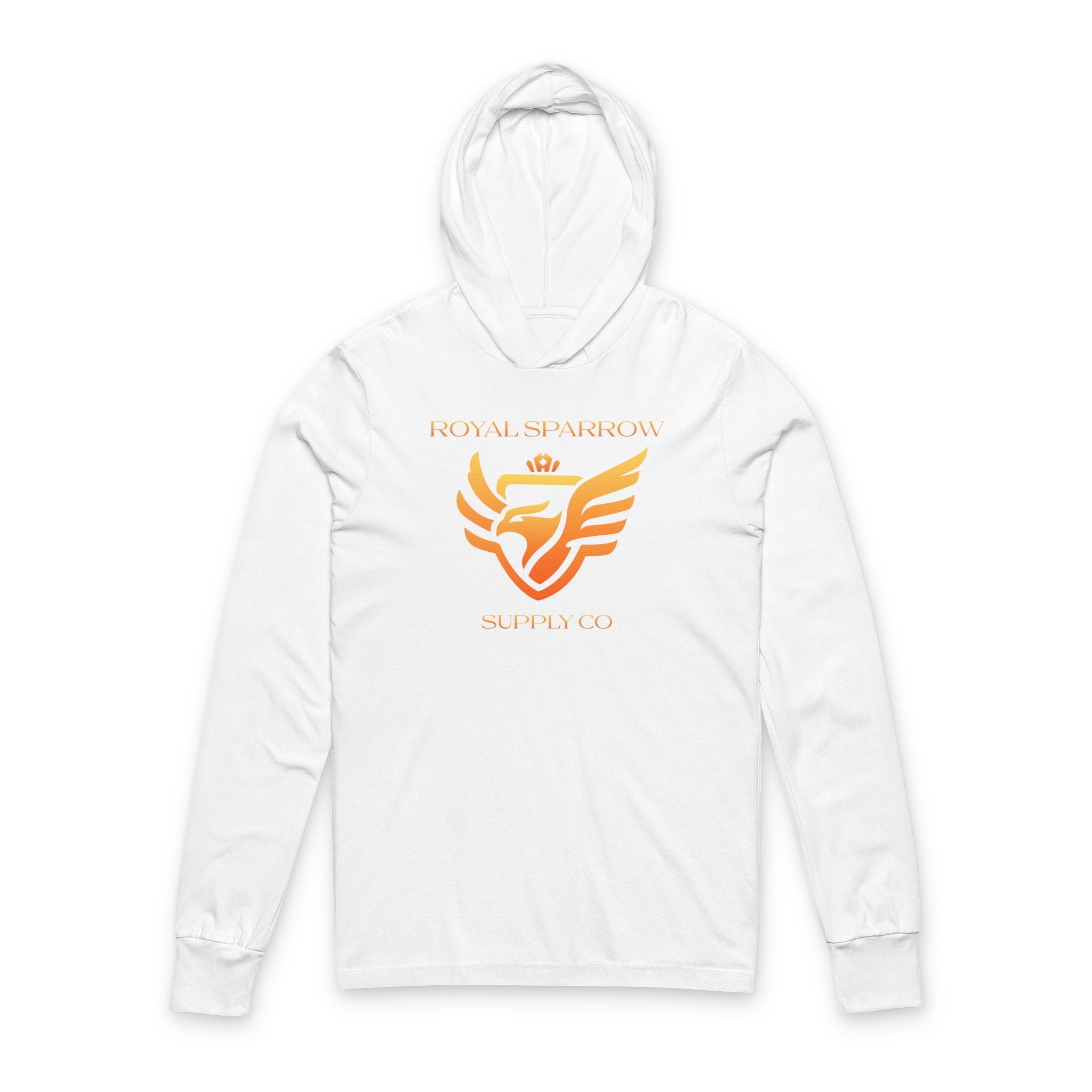Royal Sparrow Hooded Long Sleeve Tee