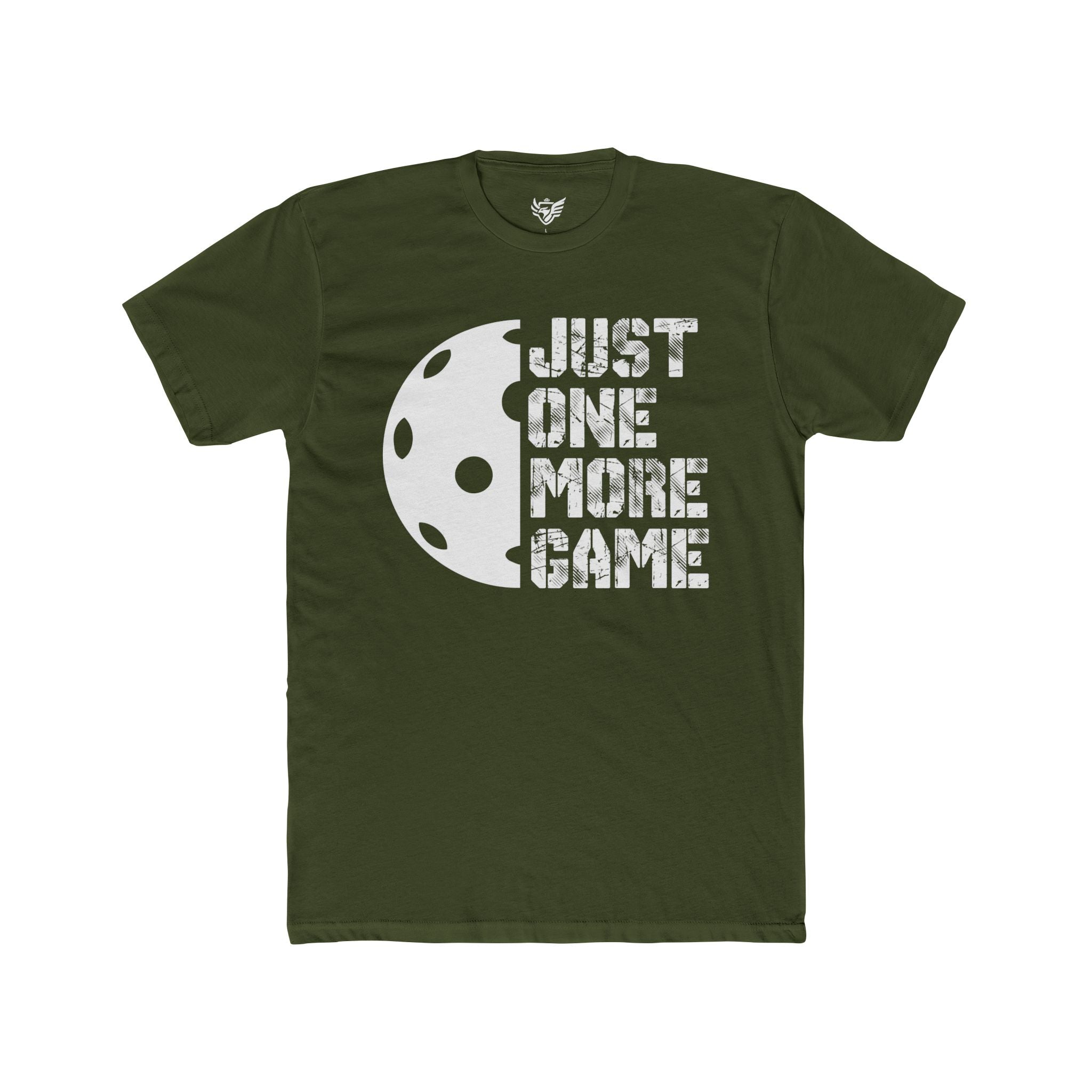 Just One More Game Cotton Crew Tee