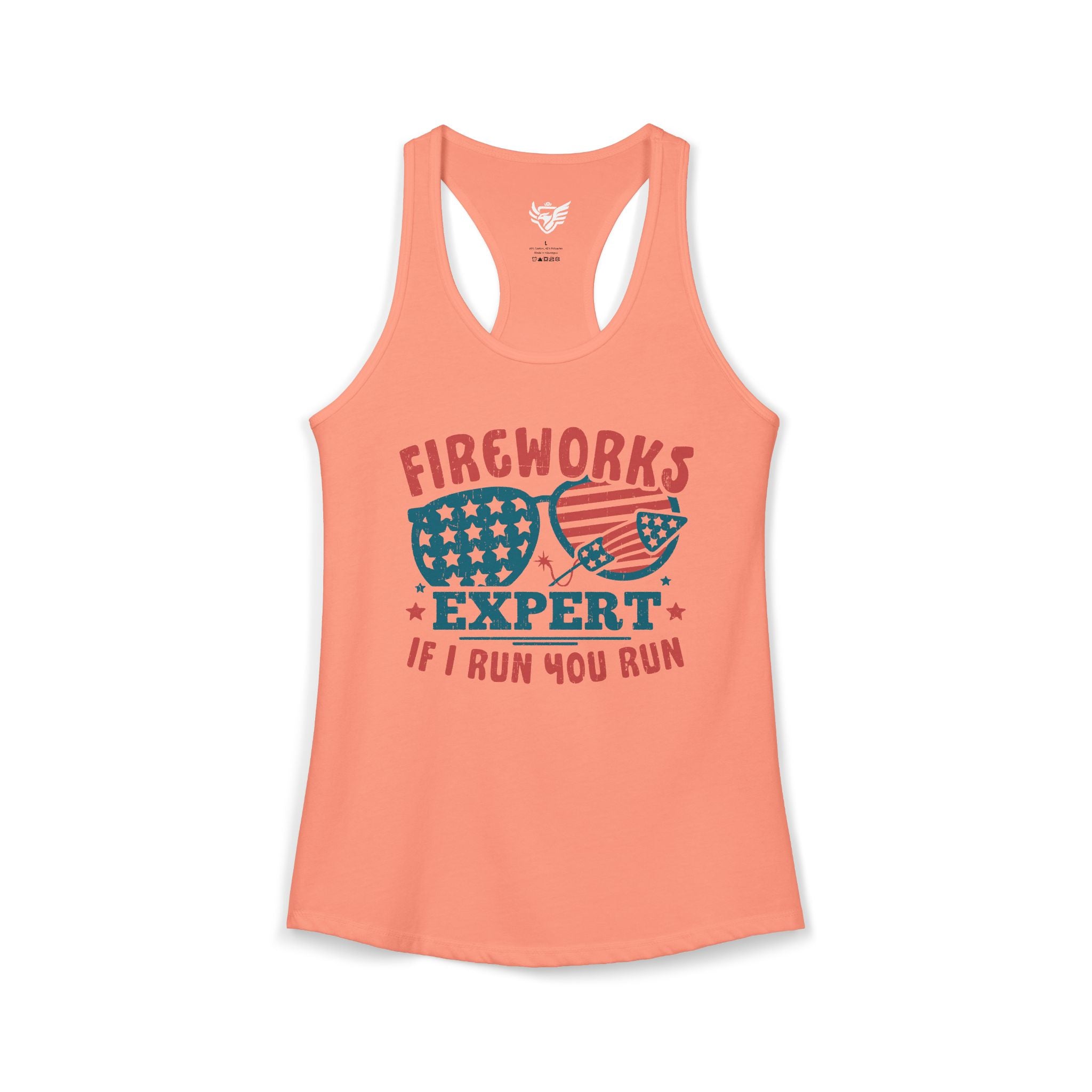 Fireworks Expert Ideal Racerback Tank
