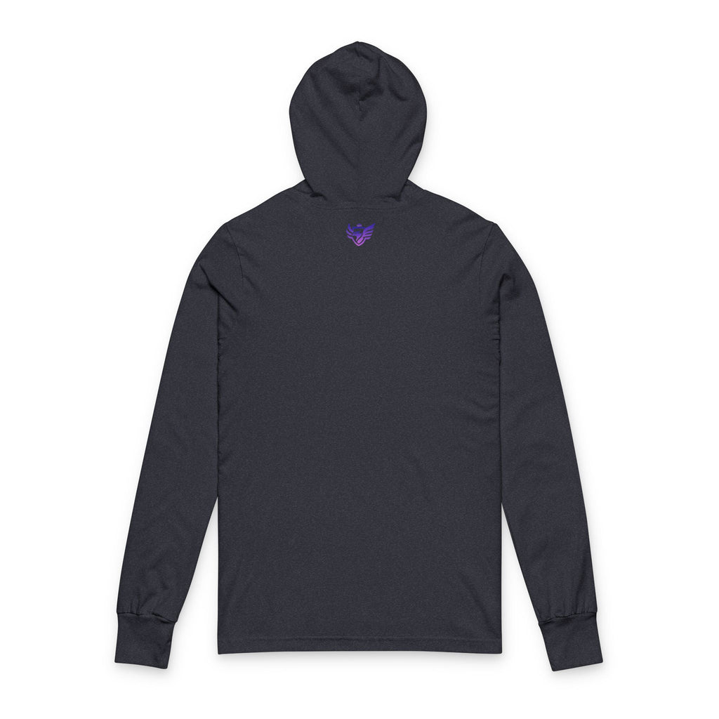 Royal Sparrow Hooded Long Sleeve Tee