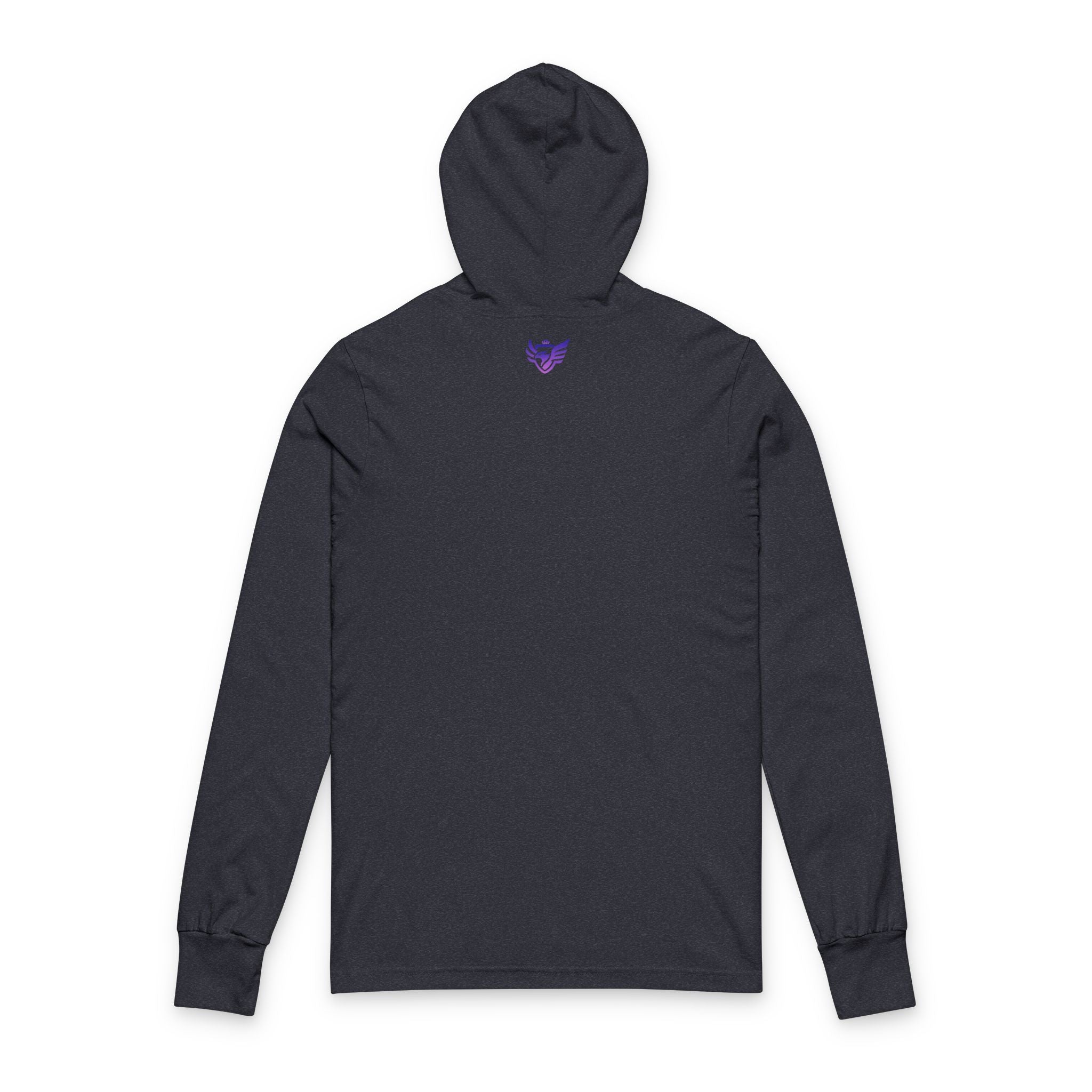 Royal Sparrow Hooded Long Sleeve Tee