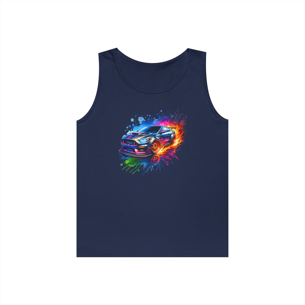 Colorblast Vroom Heavy Cotton Tank Top