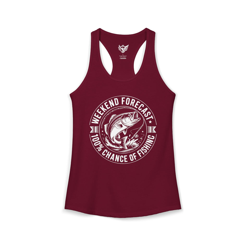 Weekend Forecast Ideal Racerback Tank