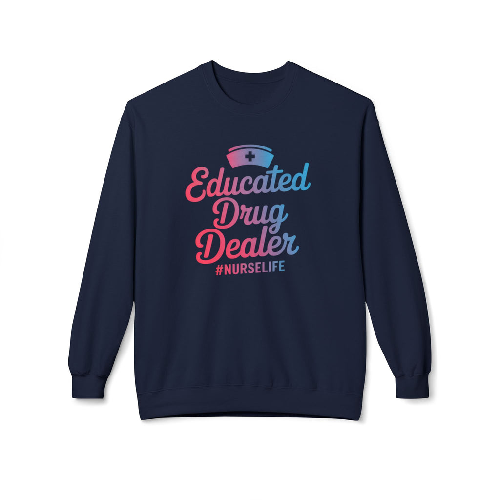 Educated Midweight Softstyle Fleece Crewneck Sweatshirt