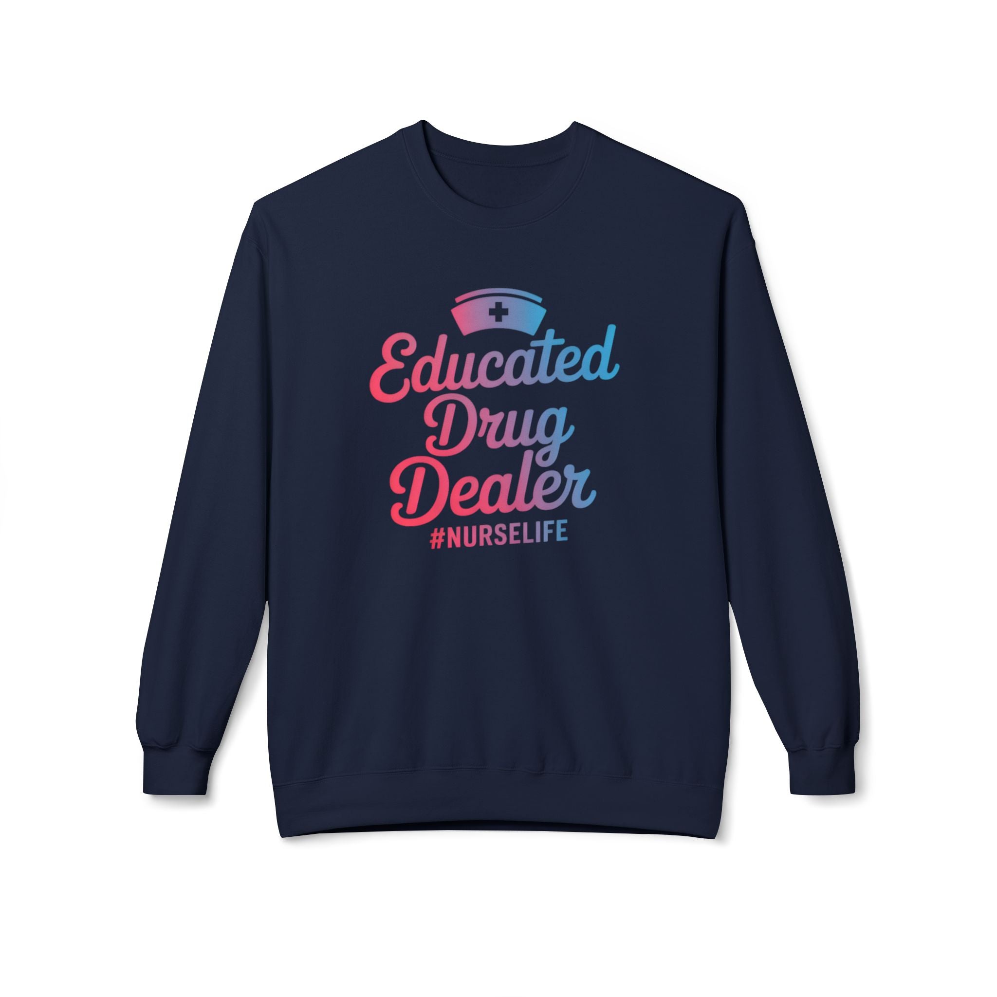 Educated Midweight Softstyle Fleece Crewneck Sweatshirt